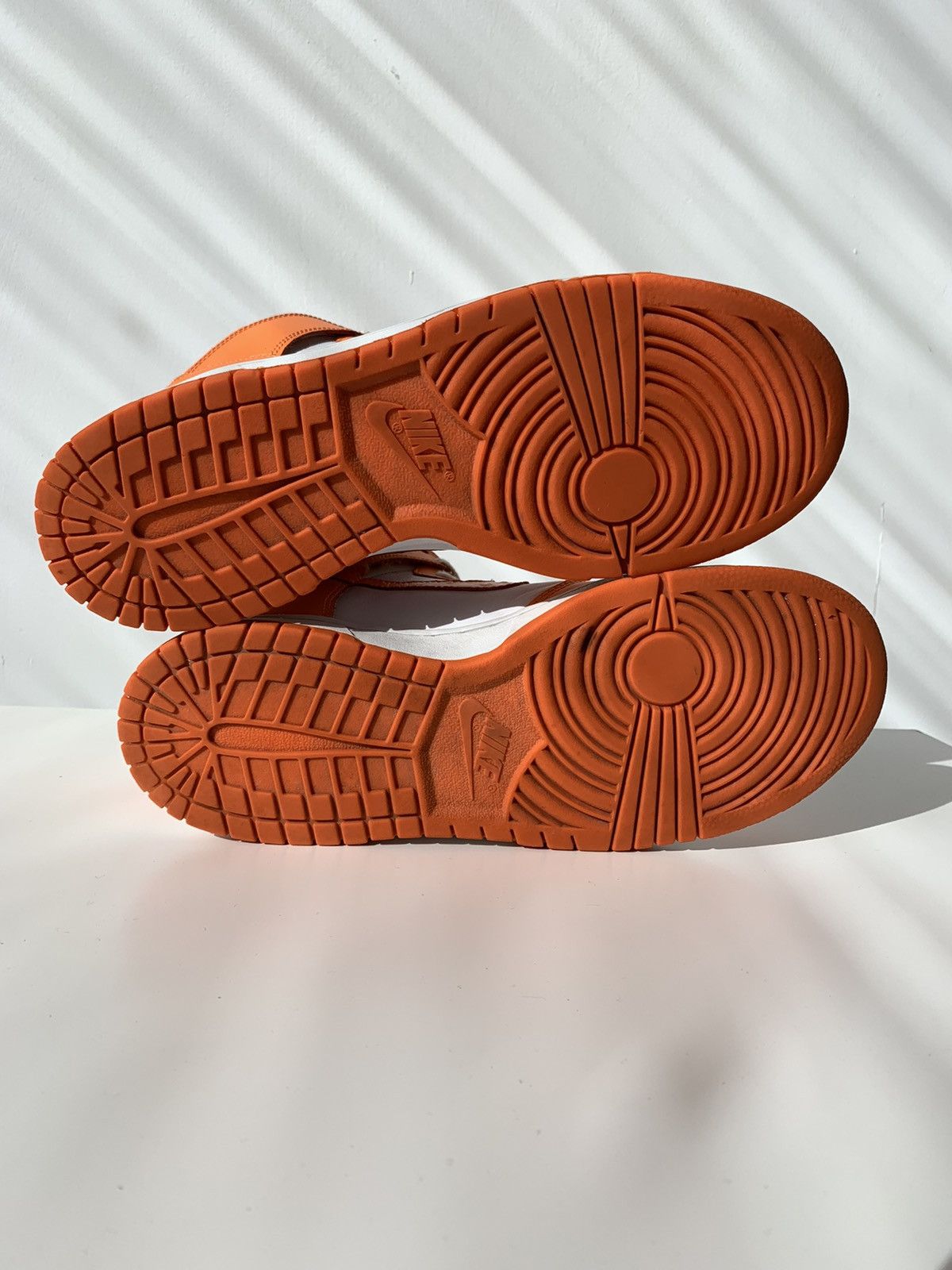 Nike 2010 Nike Dunk High Ostrich Pack Mandarin Orange Size US 8.5 / EU 41-42 - 13 Thumbnail
