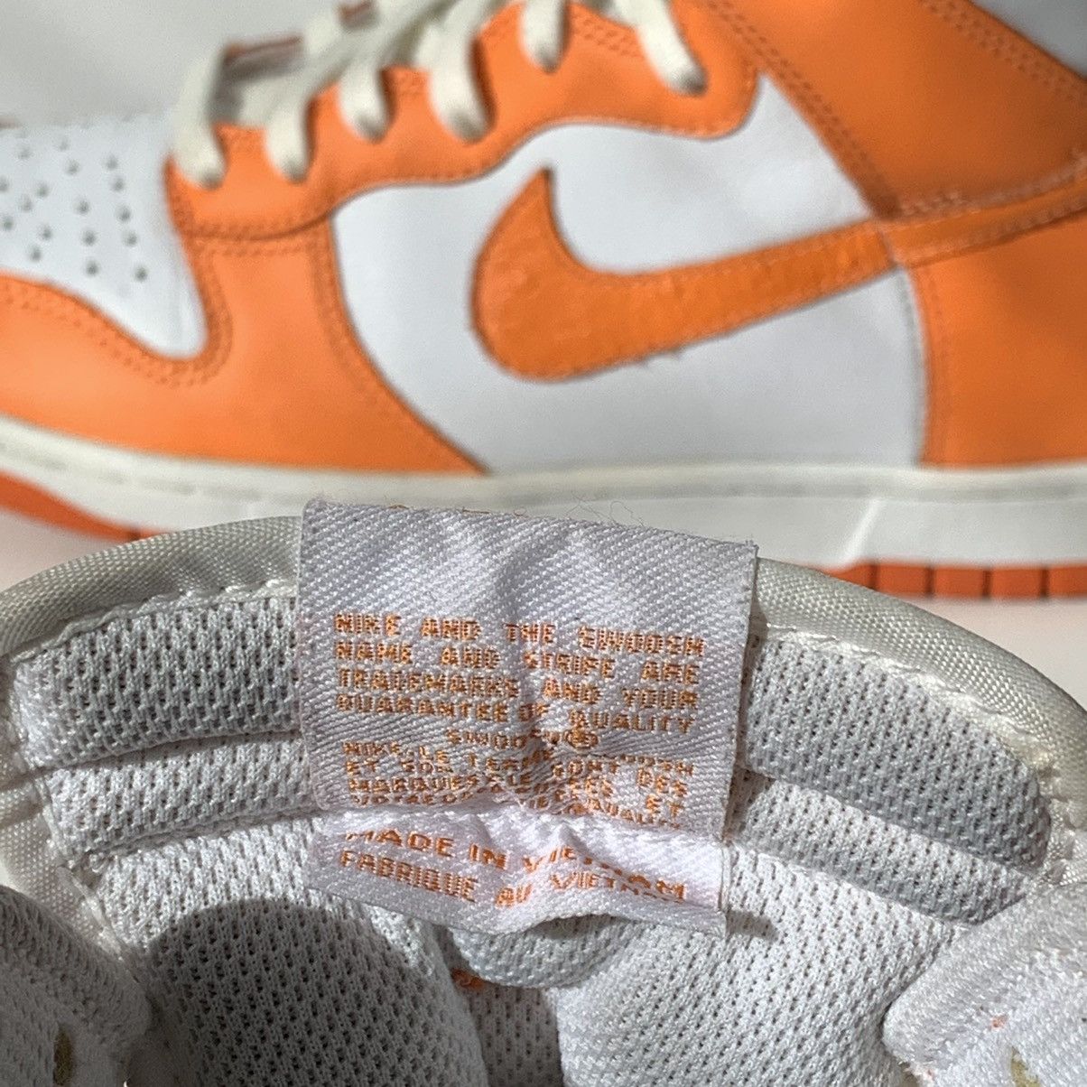 Nike 2010 Nike Dunk High Ostrich Pack Mandarin Orange Size US 8.5 / EU 41-42 - 14 Thumbnail