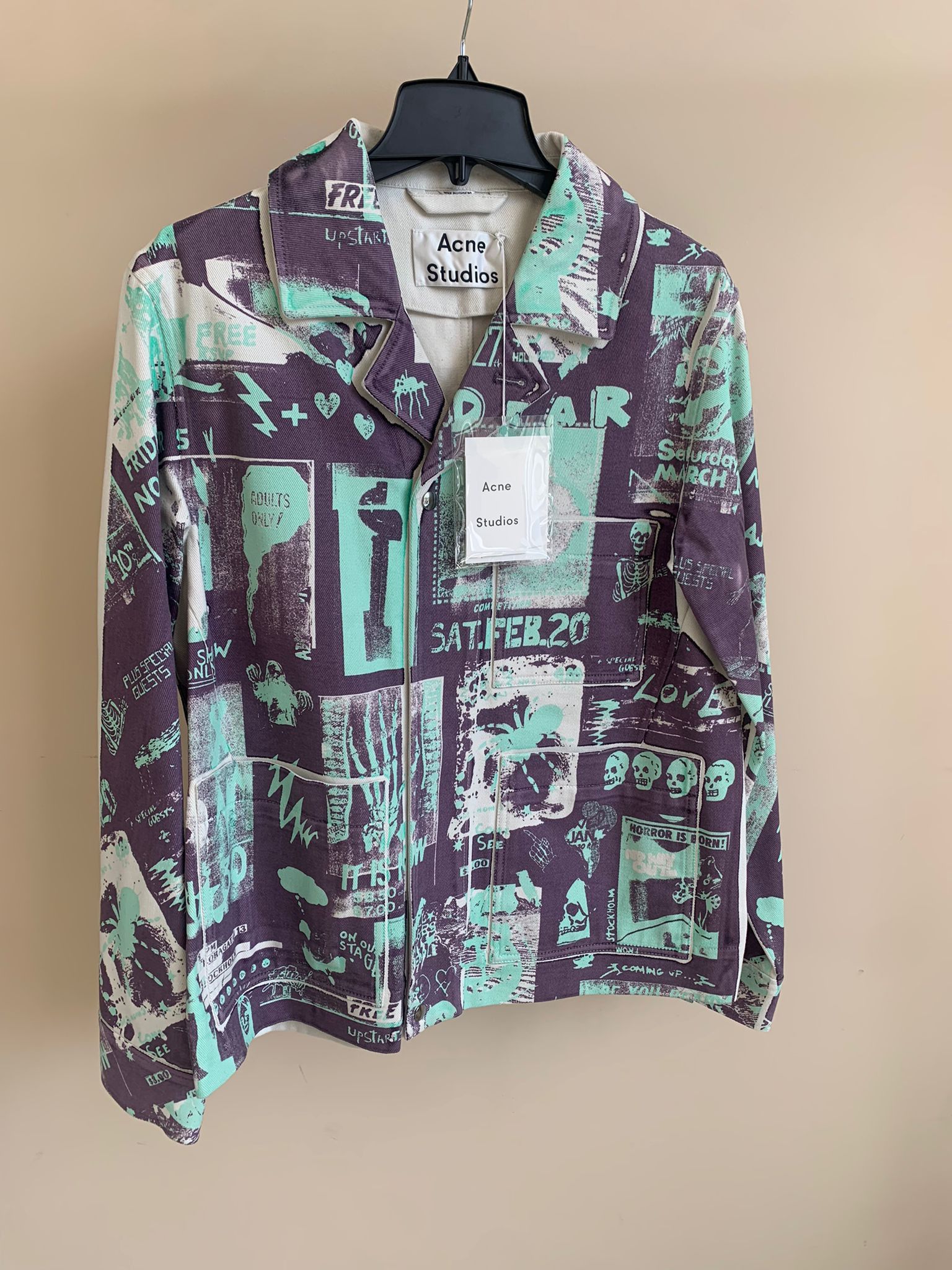 Acne Studios FN-MN-OUTW000163 in Multicolor Size US M / EU 48-50 / 2 - 1 Thumbnail