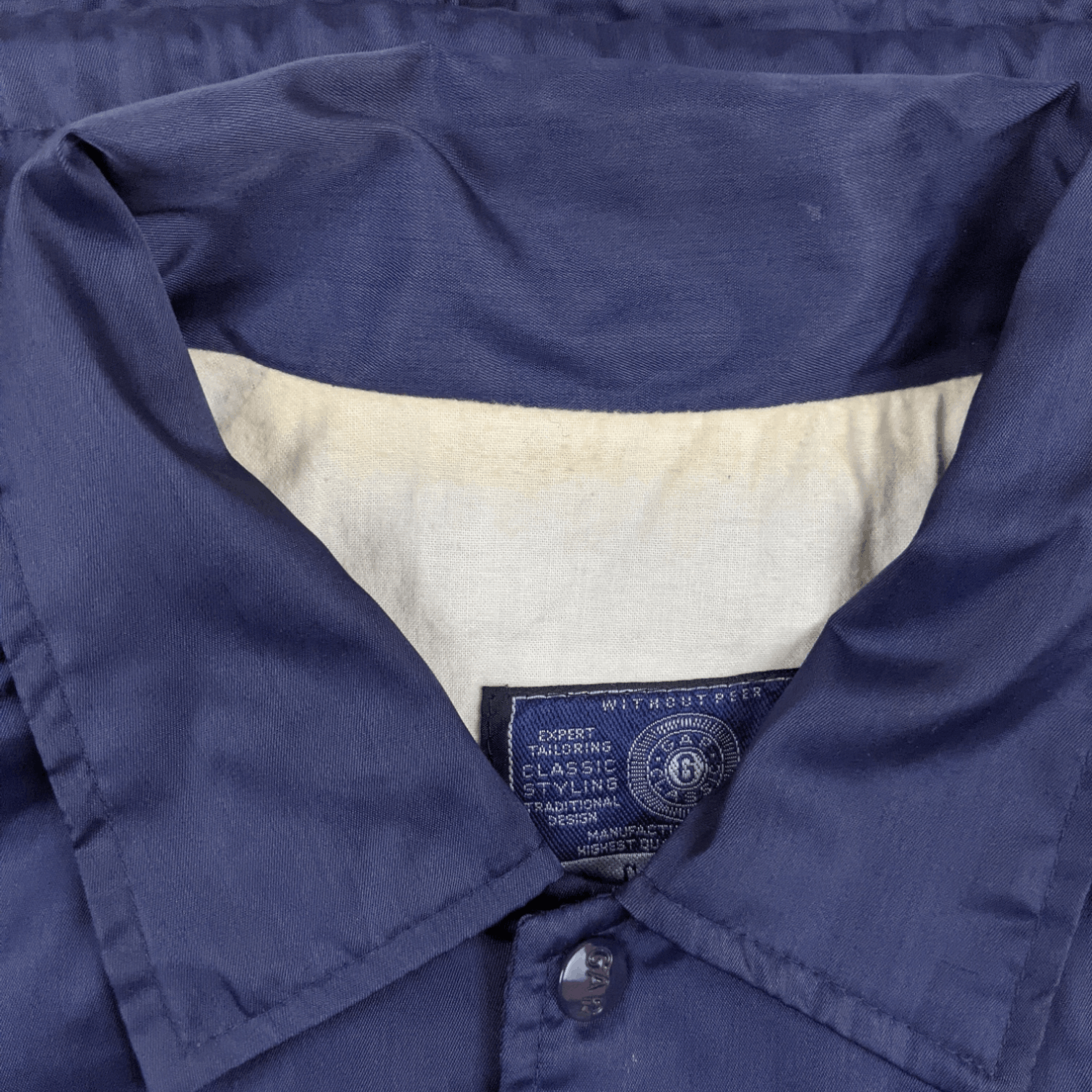 Gap Vintage 90's GAP Big USA Flag Button Up Windbreaker Jacket Size US L / EU 52-54 / 3 - 11 Thumbnail