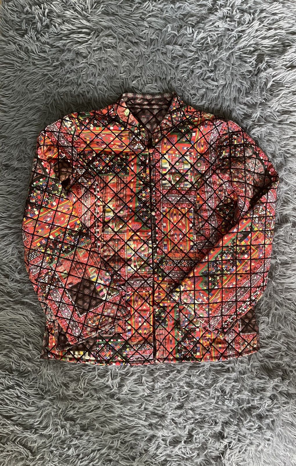 Khadi ethnic avant garde Japanese style reversible jacket