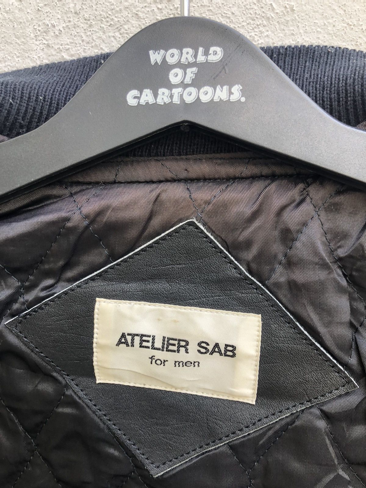 Other 90s Atelier Sab For Men Japan Spell Out Bomber Varsity Jac Size US M / EU 48-50 / 2 - 20 Thumbnail