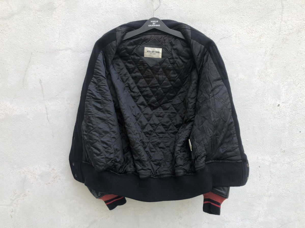 Other 90s Atelier Sab For Men Japan Spell Out Bomber Varsity Jac Size US M / EU 48-50 / 2 - 19 Thumbnail