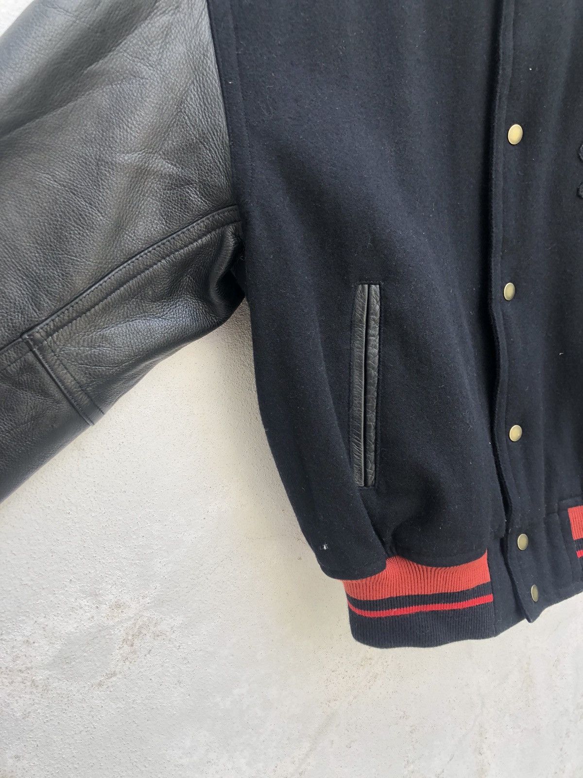 Other 90s Atelier Sab For Men Japan Spell Out Bomber Varsity Jac Size US M / EU 48-50 / 2 - 16 Thumbnail