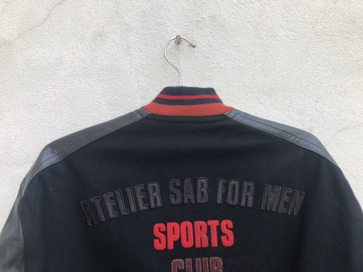 Other 90s Atelier Sab For Men Japan Spell Out Bomber Varsity Jac Size US M / EU 48-50 / 2 - 7 Thumbnail