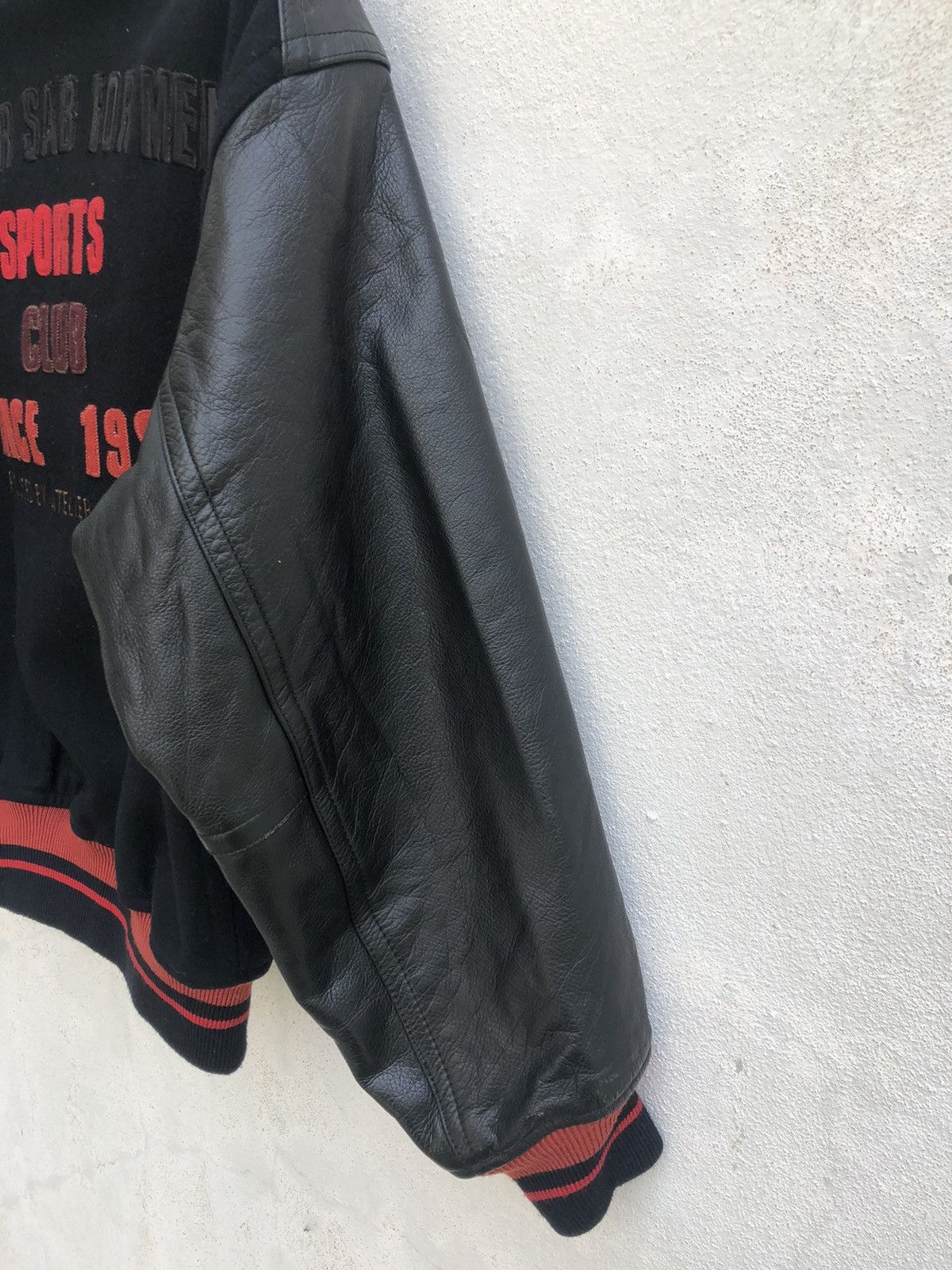 Other 90s Atelier Sab For Men Japan Spell Out Bomber Varsity Jac Size US M / EU 48-50 / 2 - 9 Thumbnail