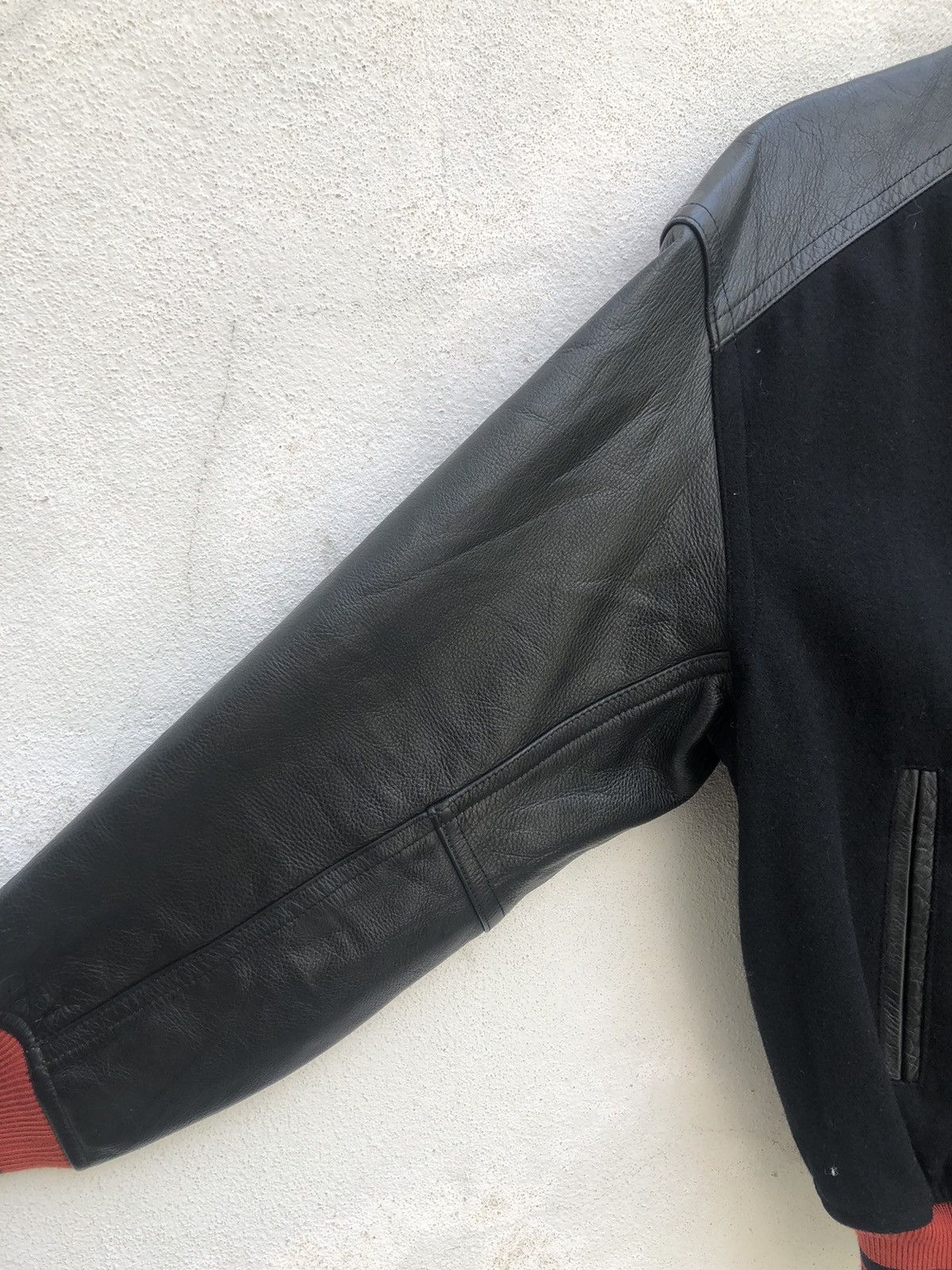 Other 90s Atelier Sab For Men Japan Spell Out Bomber Varsity Jac Size US M / EU 48-50 / 2 - 18 Thumbnail