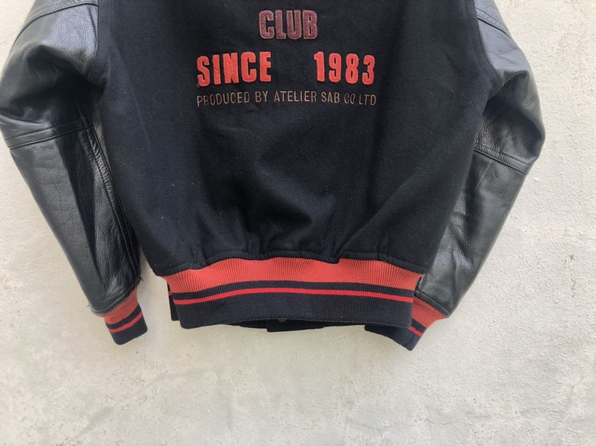 Other 90s Atelier Sab For Men Japan Spell Out Bomber Varsity Jac Size US M / EU 48-50 / 2 - 8 Thumbnail