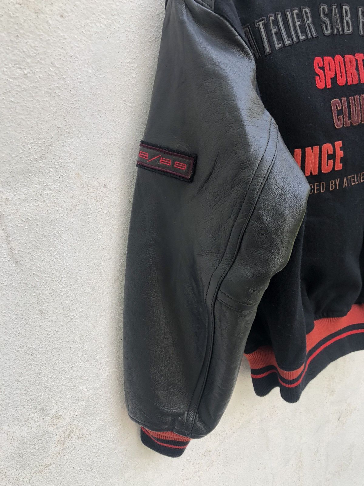 Other 90s Atelier Sab For Men Japan Spell Out Bomber Varsity Jac Size US M / EU 48-50 / 2 - 10 Thumbnail