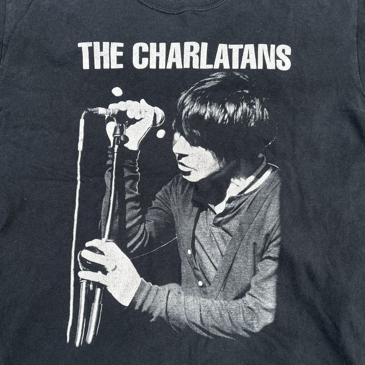 Vintage Vintage 90s The Charlatans Band Tee Grunge Graphic Relaxed M Size US M / EU 48-50 / 2 - 4 Thumbnail