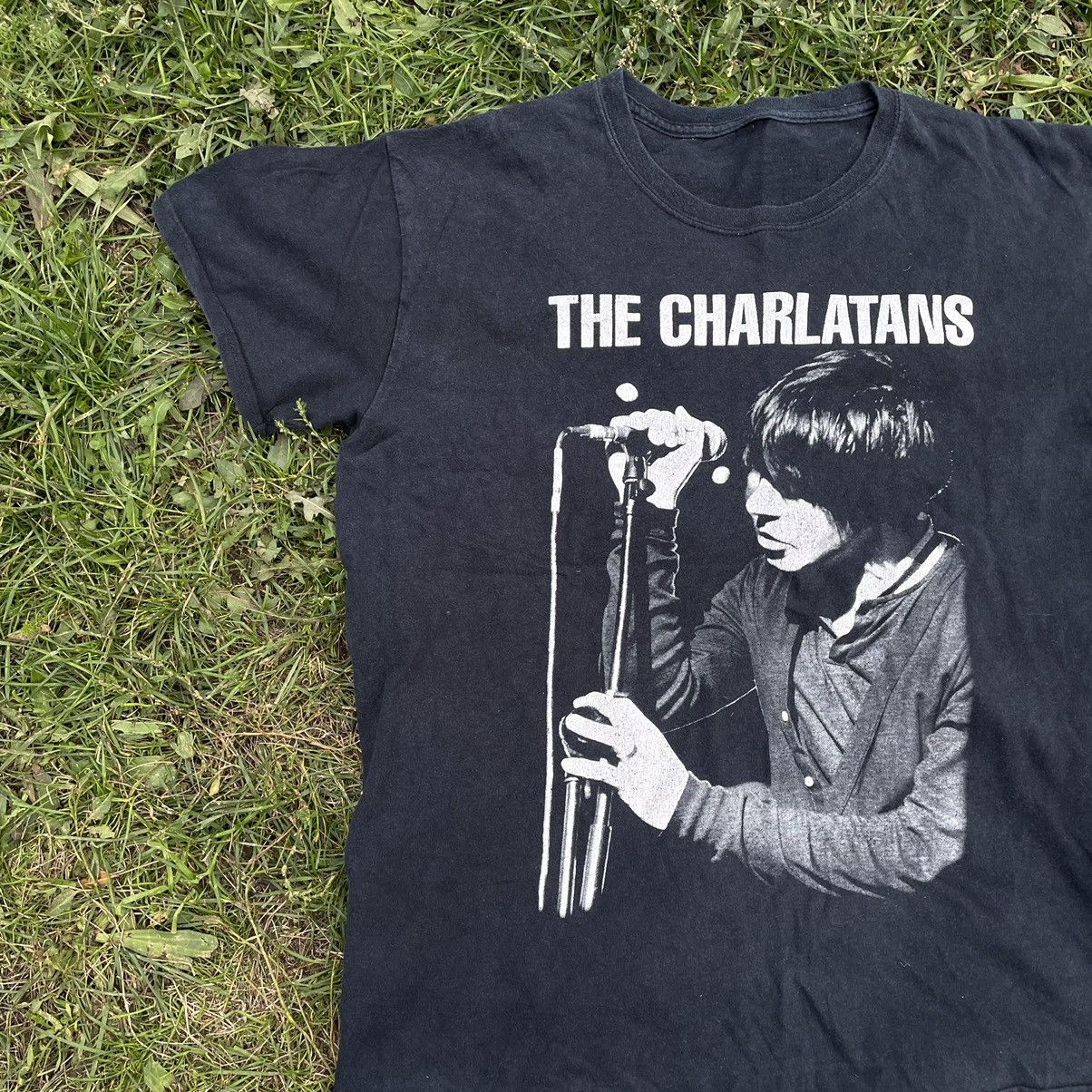 Vintage Vintage 90s The Charlatans Band Tee Grunge Graphic Relaxed M Size US M / EU 48-50 / 2 - 3 Thumbnail