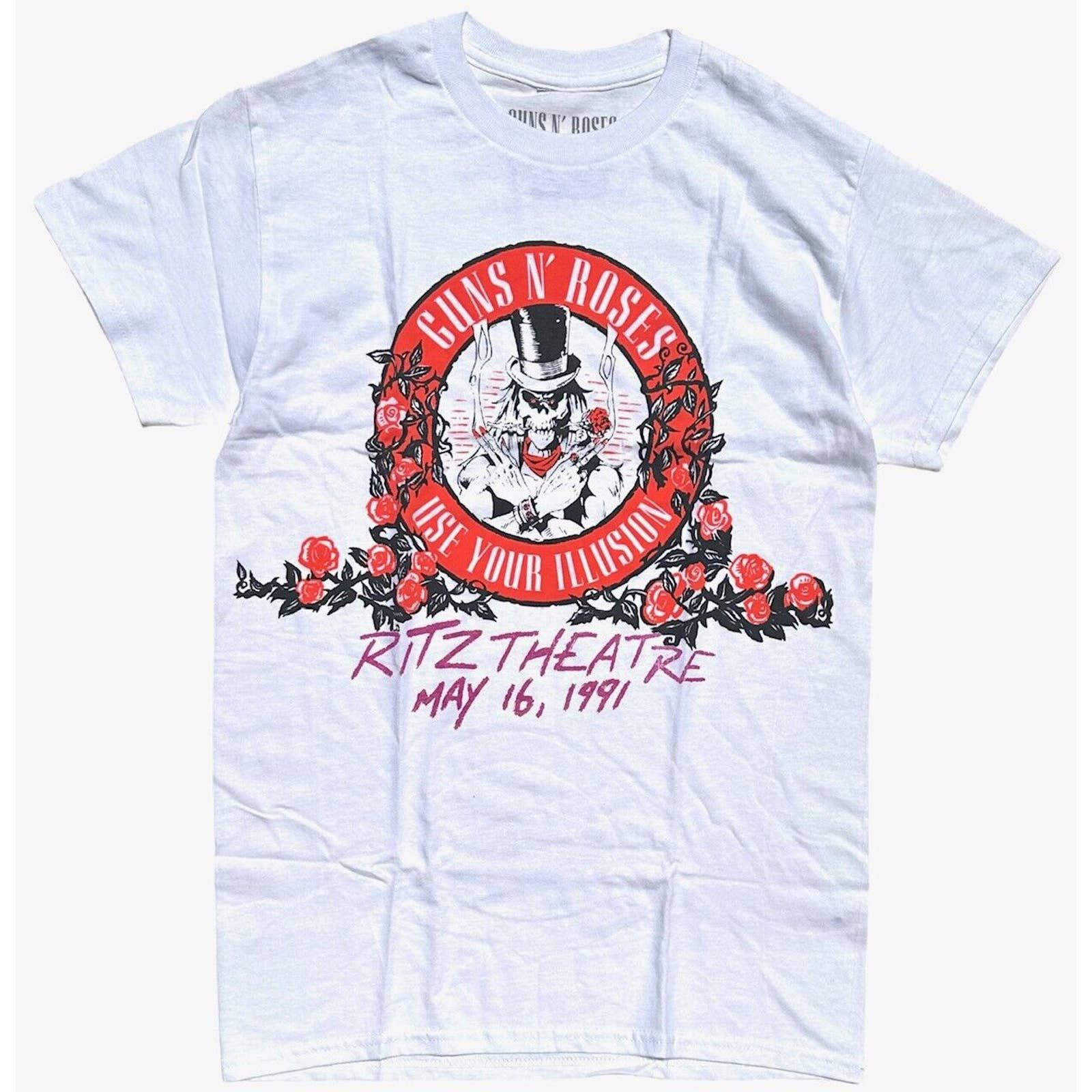 Other Guns N' Roses Color Changing 1991 Ritz Theatre Tee T-Shirt Size US L / EU 52-54 / 3 - 1 Thumbnail