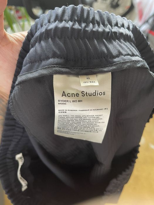 Acne Studios Acne Studios Ryder Pants | Grailed