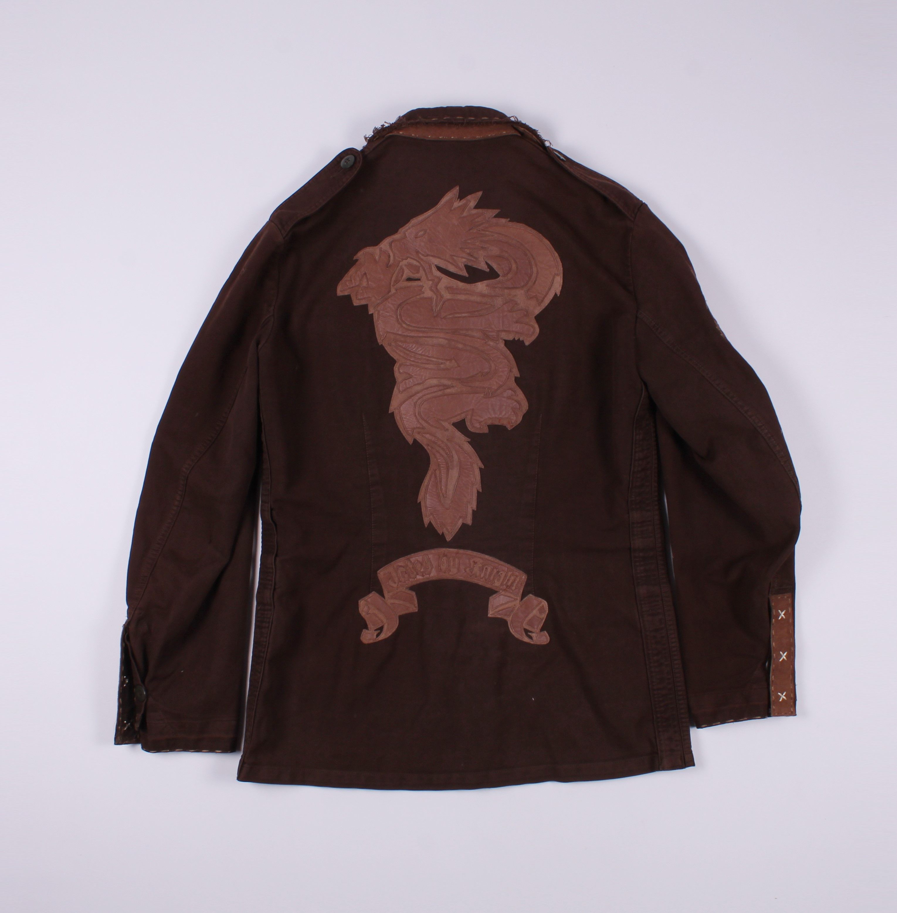 Jaded by Knight Jaded By Knight Dragon Embroidered Overshirt Jacket Size US M / EU 48-50 / 2 - 8 Thumbnail