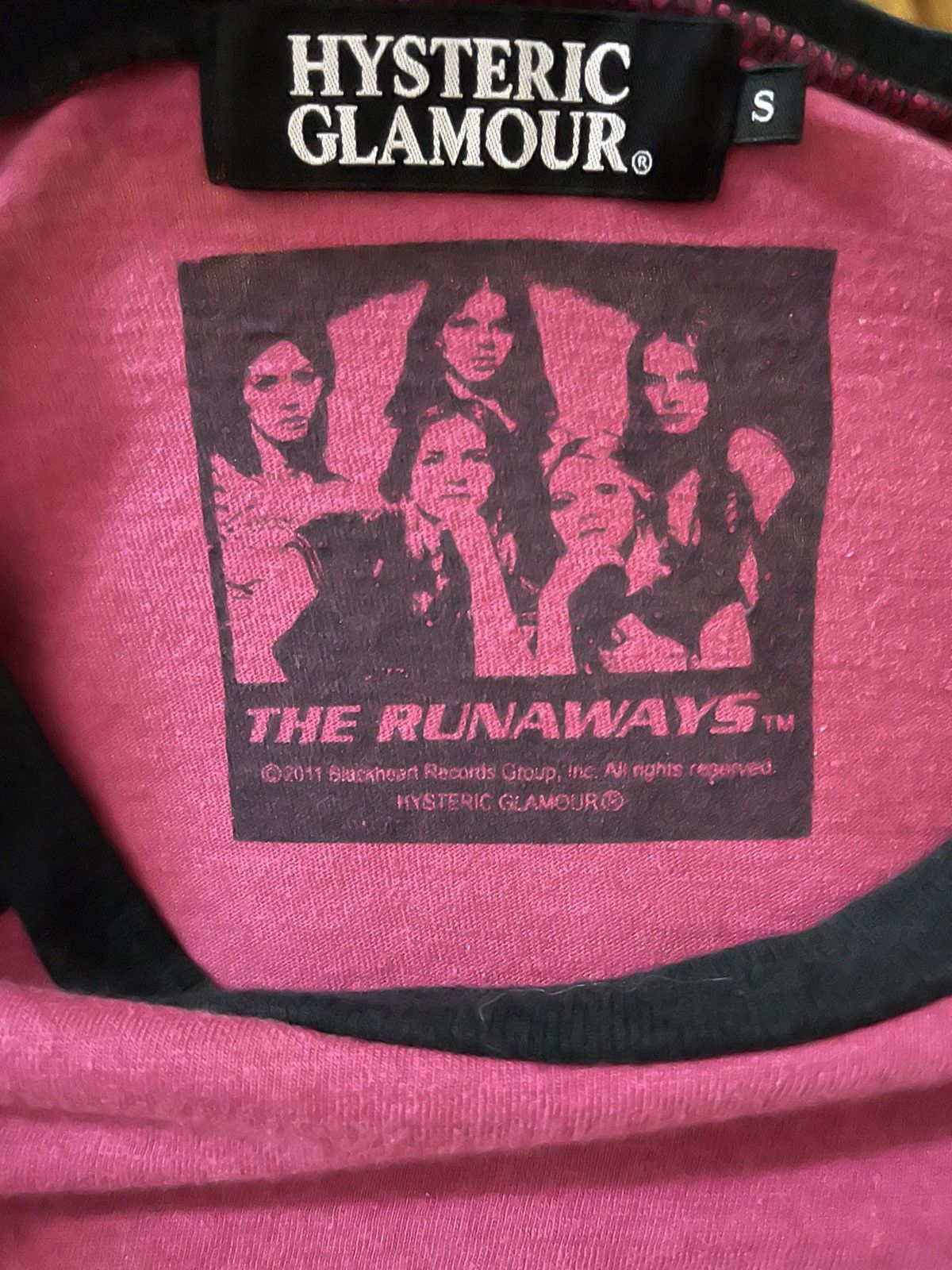 Band Tees Hysteric Glamour x The Runaways Band Tee Size US S / EU 44-46 / 1 - 3 Thumbnail