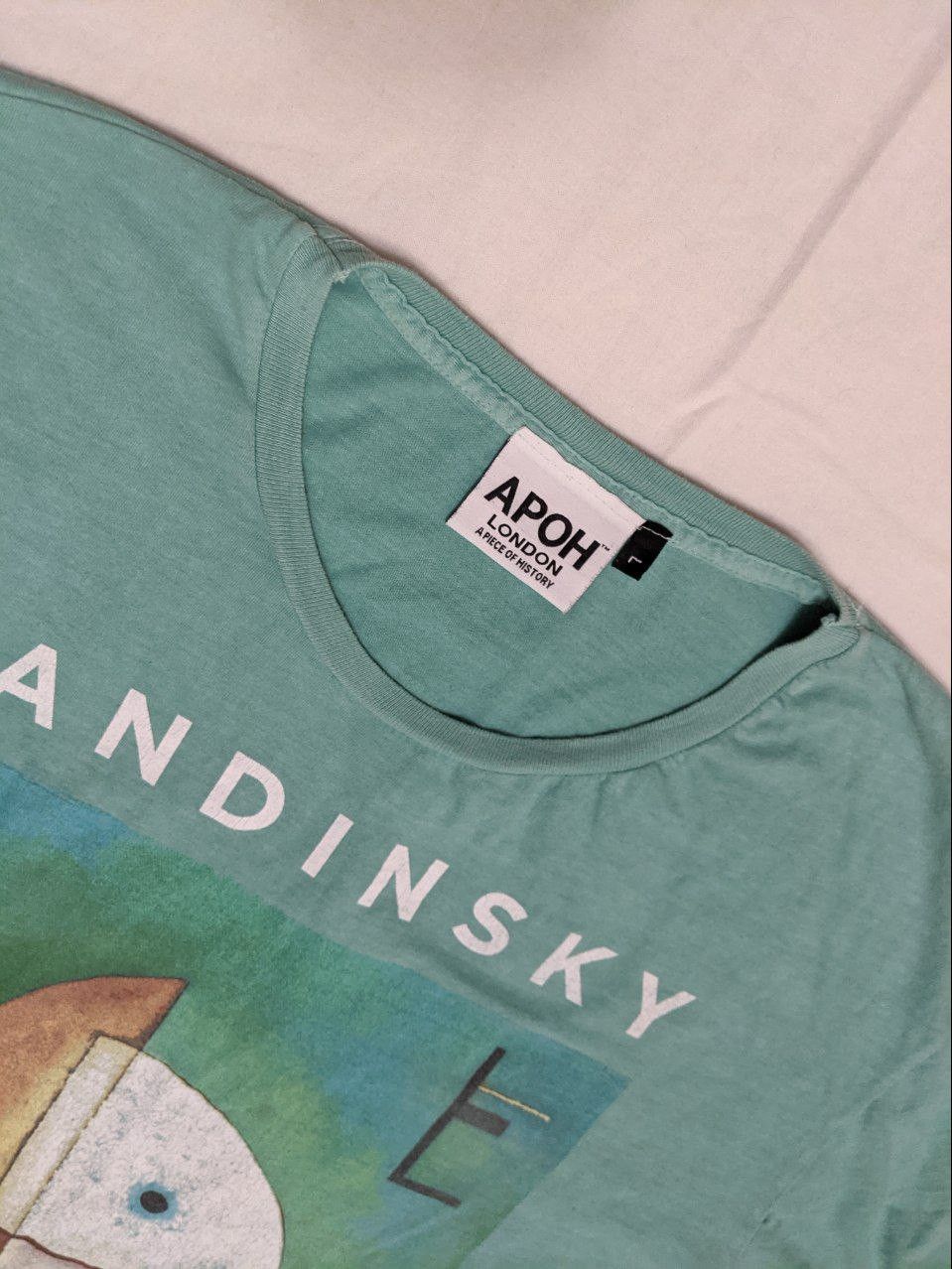 Vintage Apoh London Kandinsky T-Shirt Size US L / EU 52-54 / 3 - 4 Thumbnail