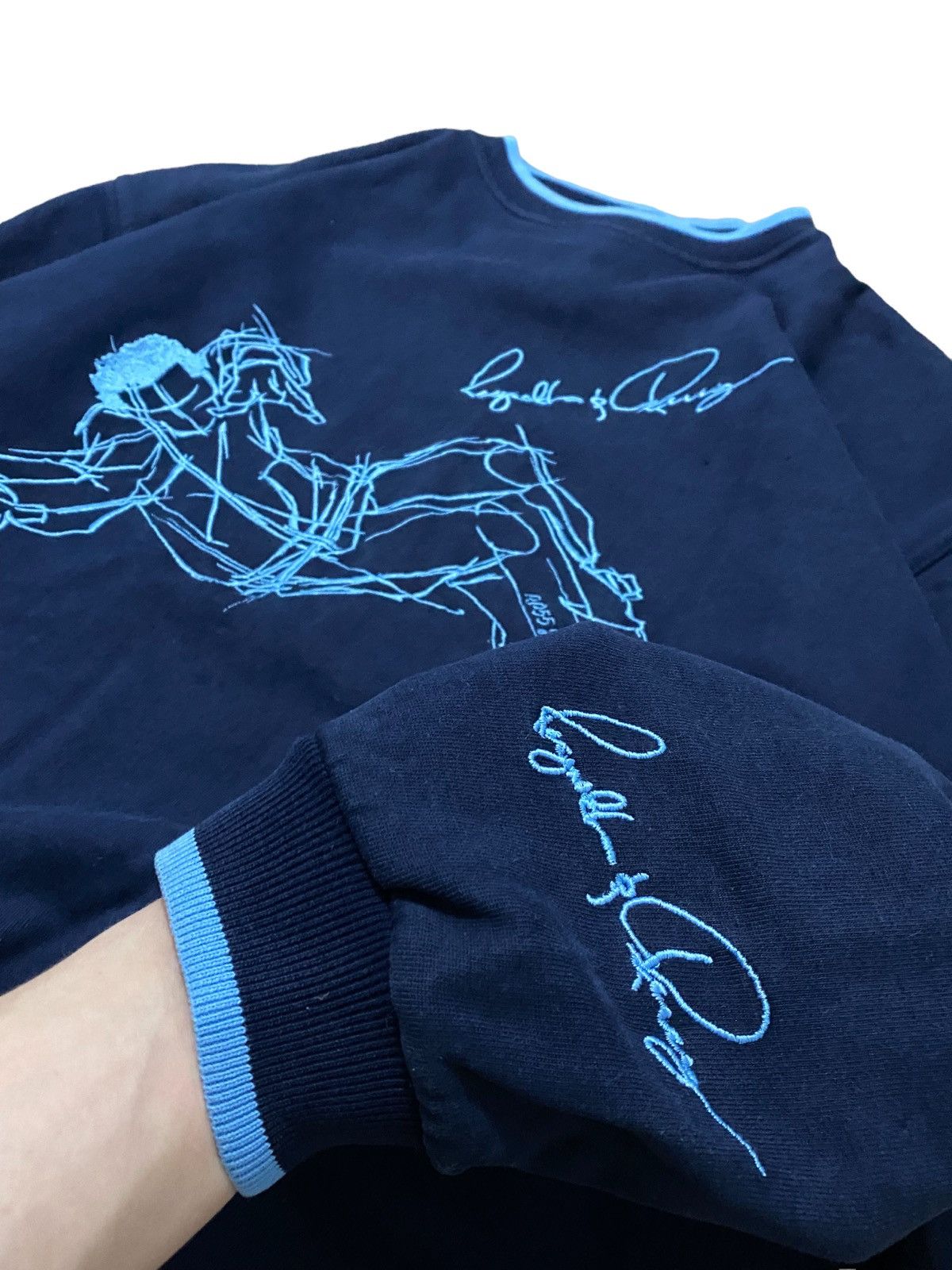 Southpole 90s Vintage Reynolds & Perry RP55 Oversized Sweatshirt Size US L / EU 52-54 / 3 - 4 Thumbnail