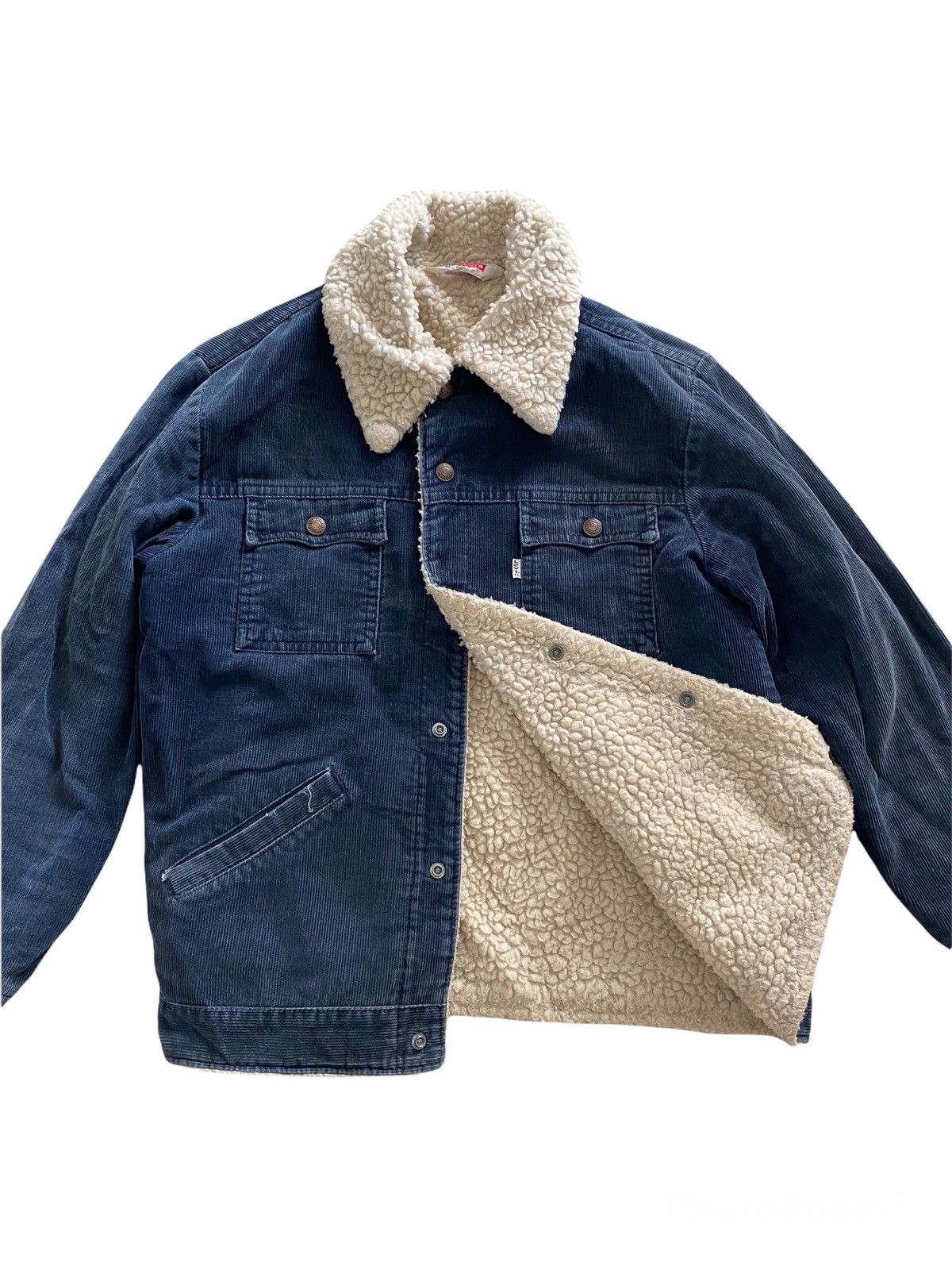 Levi's Vtg 70s Levi’s Trucker Denim Jacket Sherpa Lining Size US M / EU 48-50 / 2 - 5 Thumbnail