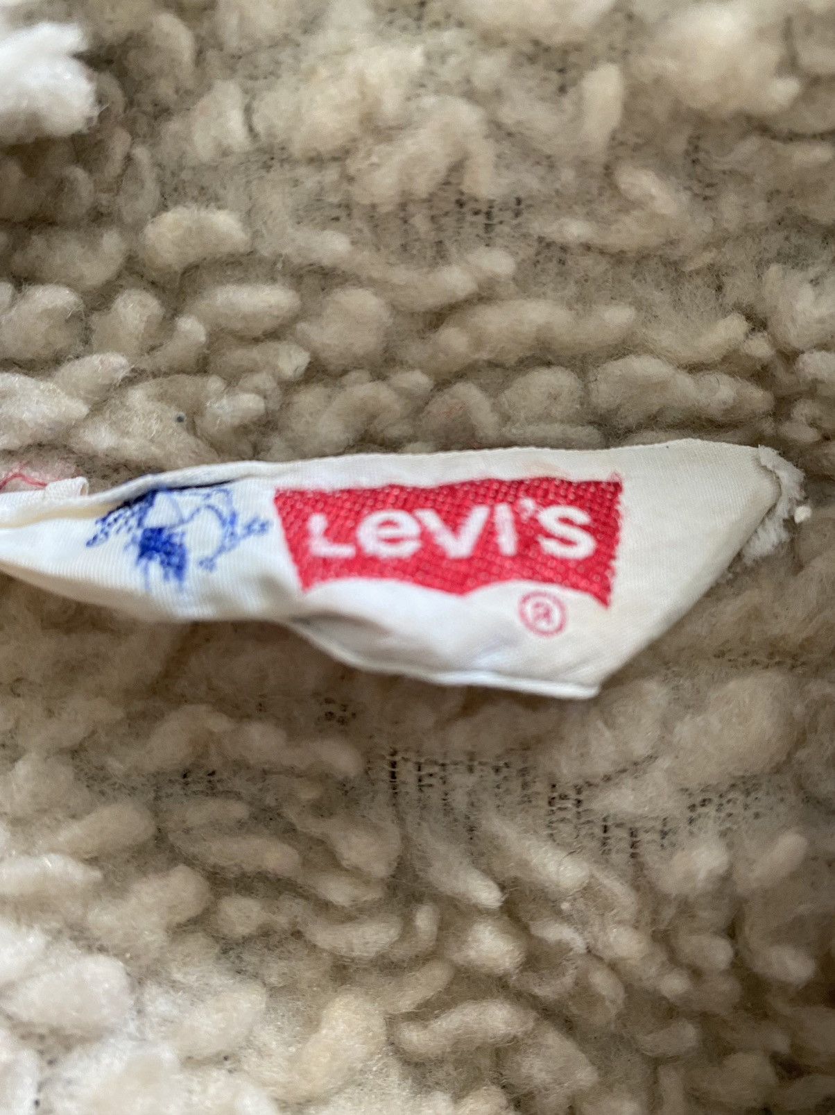 Levi's Vtg 70s Levi’s Trucker Denim Jacket Sherpa Lining Size US M / EU 48-50 / 2 - 7 Thumbnail