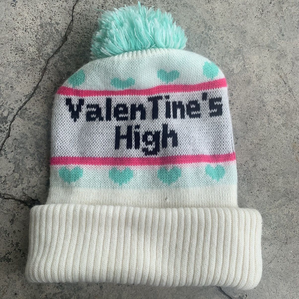 Japanese Brand Valentine’s High beanie hat cap Size ONE SIZE - 1 Thumbnail