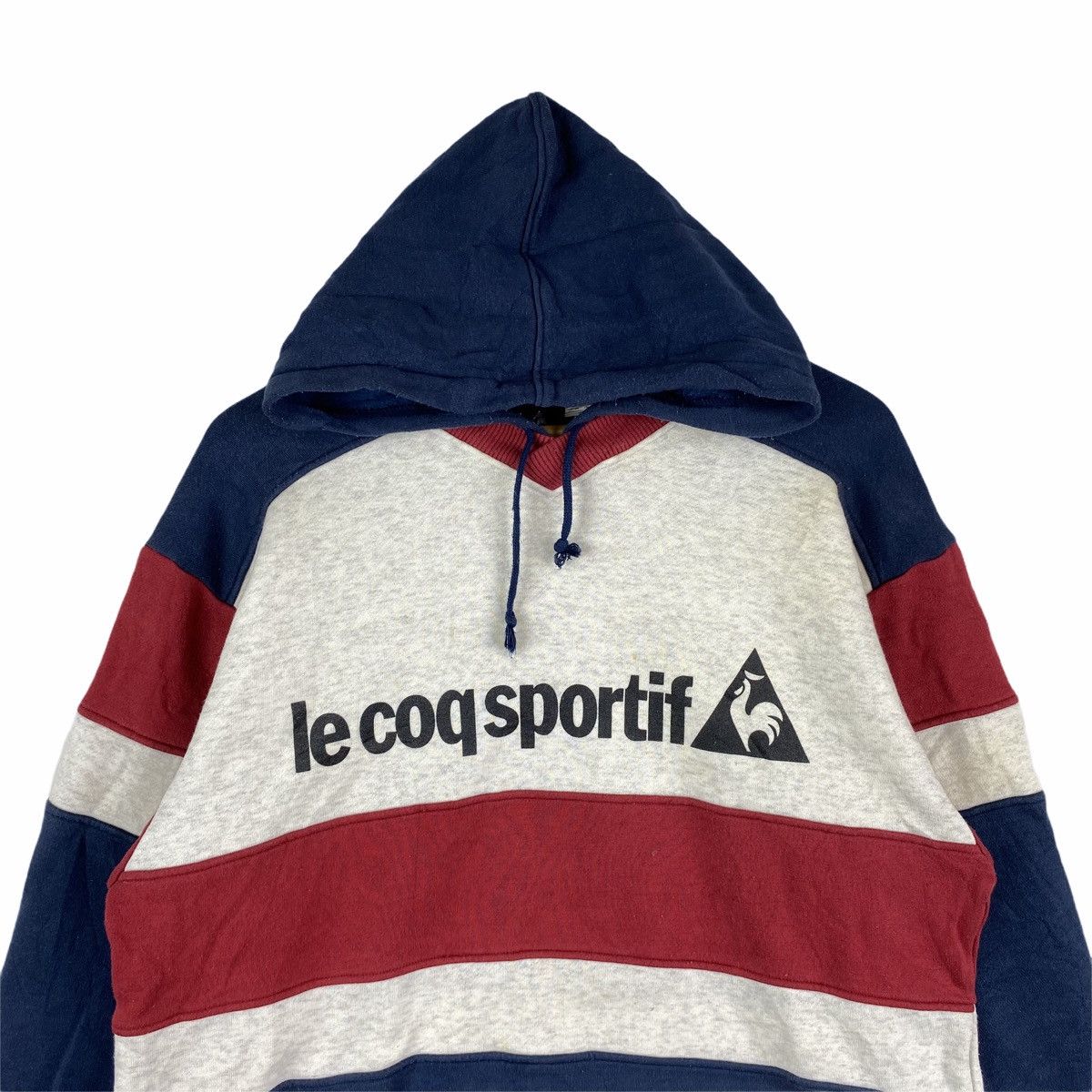 Le Coq Sportif × Vintage VINTAGE LE COQ SPORTIF BIG LOGO HOODIE PULLOVER Size US M / EU 48-50 / 2 - 3 Thumbnail