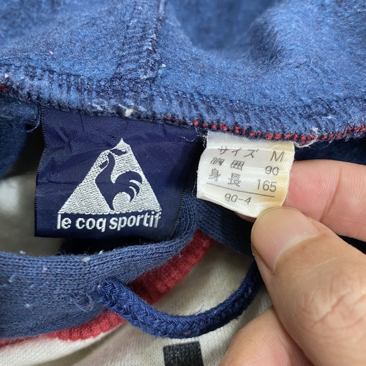 Le Coq Sportif × Vintage VINTAGE LE COQ SPORTIF BIG LOGO HOODIE PULLOVER Size US M / EU 48-50 / 2 - 4 Thumbnail