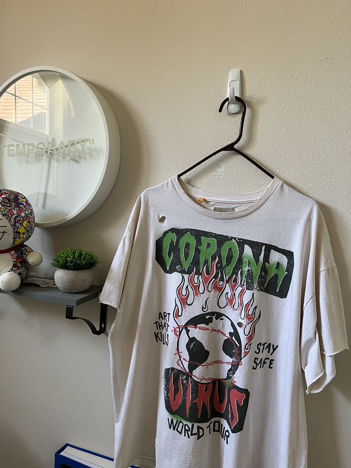 Gallery Dept. Gallery Dept Coronavirus World Tour T-shirt Size US XL / EU 56 / 4 - 3 Thumbnail