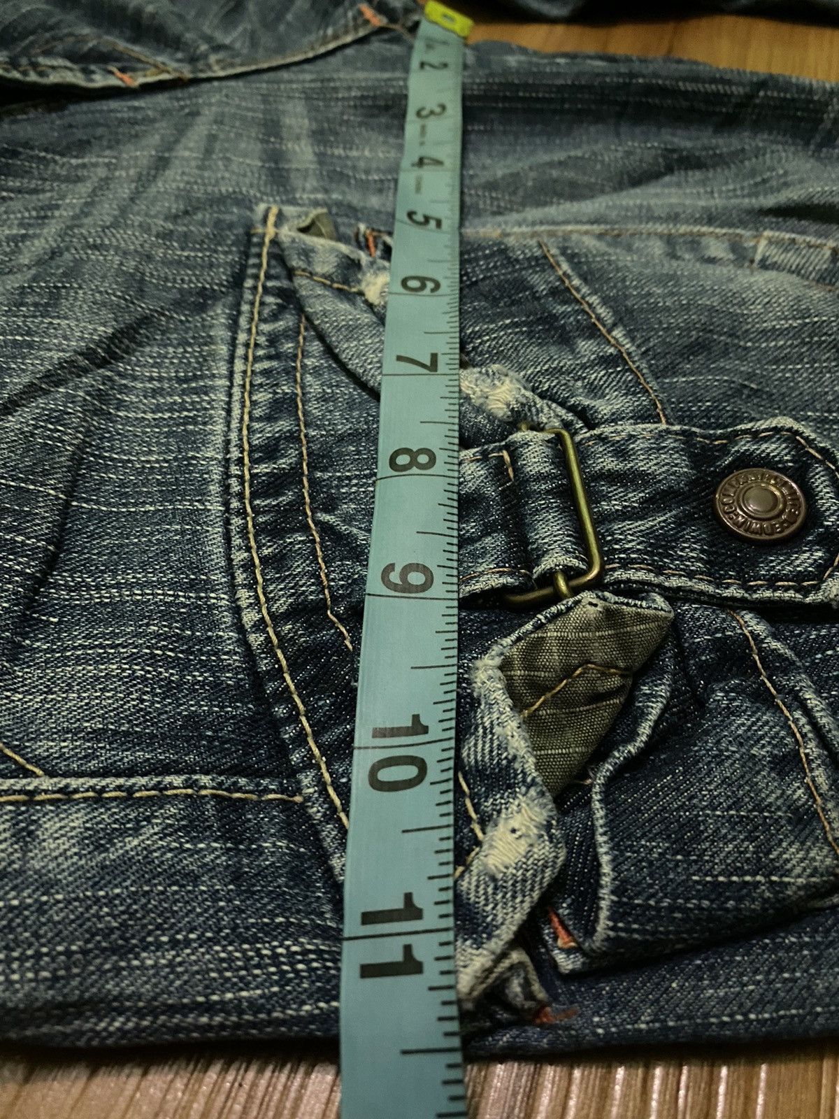 Edwin × Japanese Brand EDWIN denim "Rare design with pocket" Size US 30 / EU 46 - 14 Thumbnail