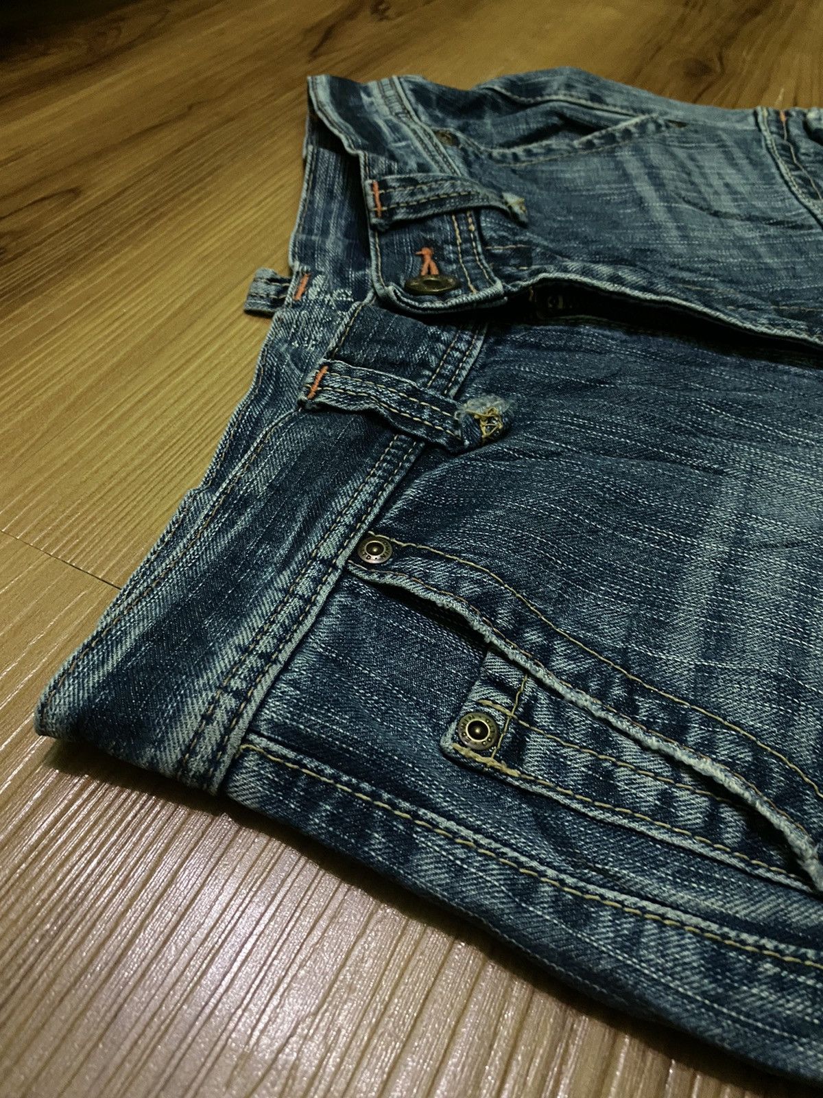 Edwin × Japanese Brand EDWIN denim "Rare design with pocket" Size US 30 / EU 46 - 10 Thumbnail