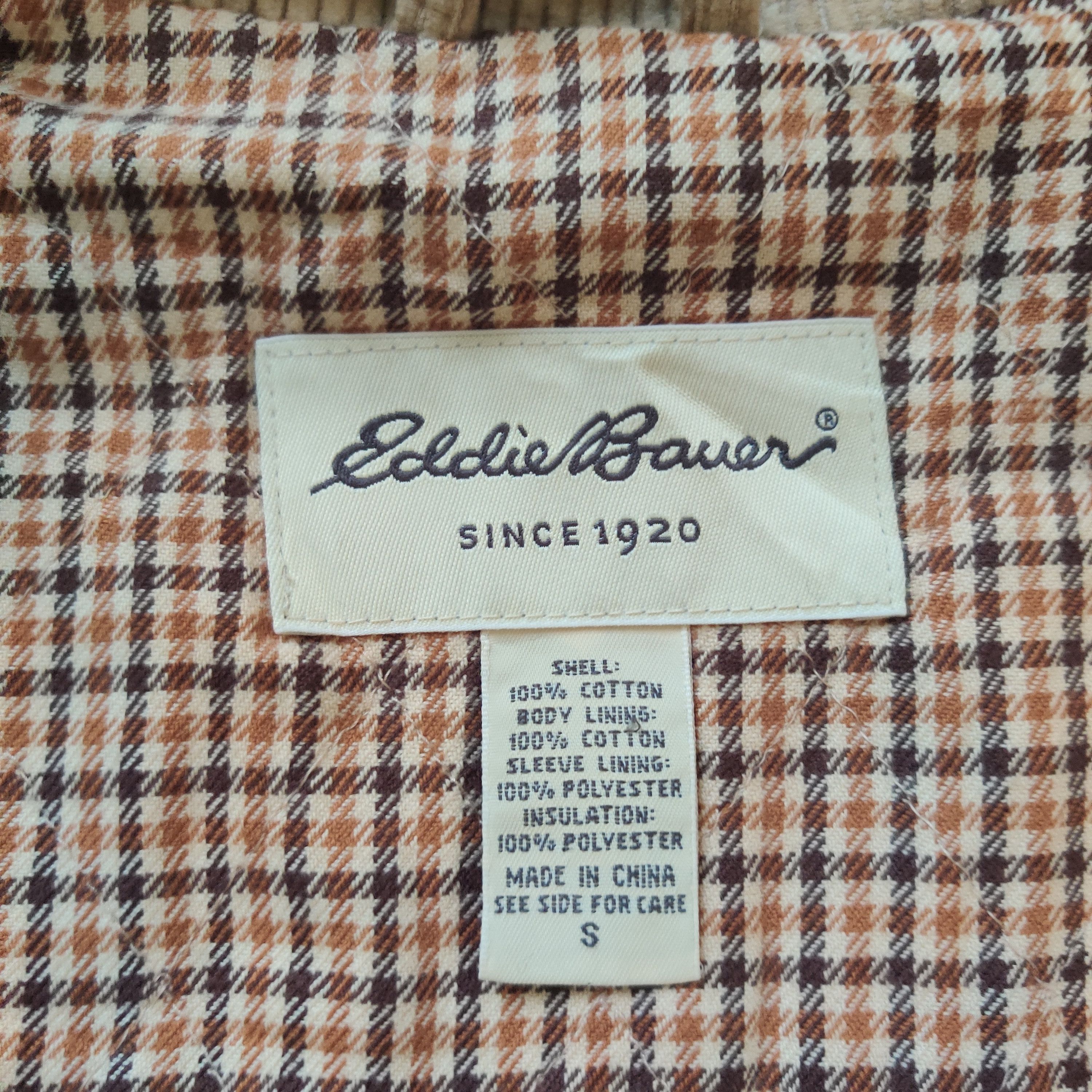 Eddie Bauer Vintage Eddie Bauer Corduroy Jacket Size US S / EU 44-46 / 1 - 6 Thumbnail