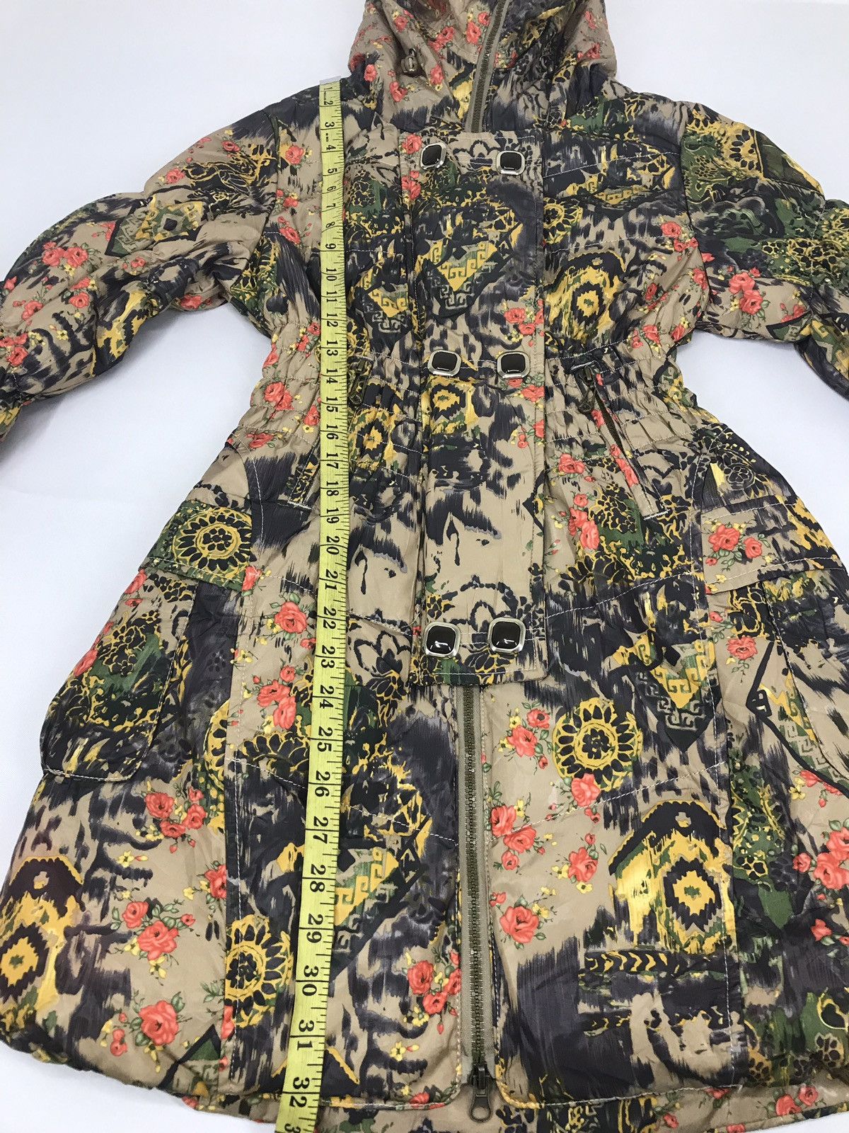 Japanese Brand Colorful Art Soak Raincoats Hoodie Cute Parka Luxury Style Size XS / US 0-2 / IT 36-38 - 9 Thumbnail
