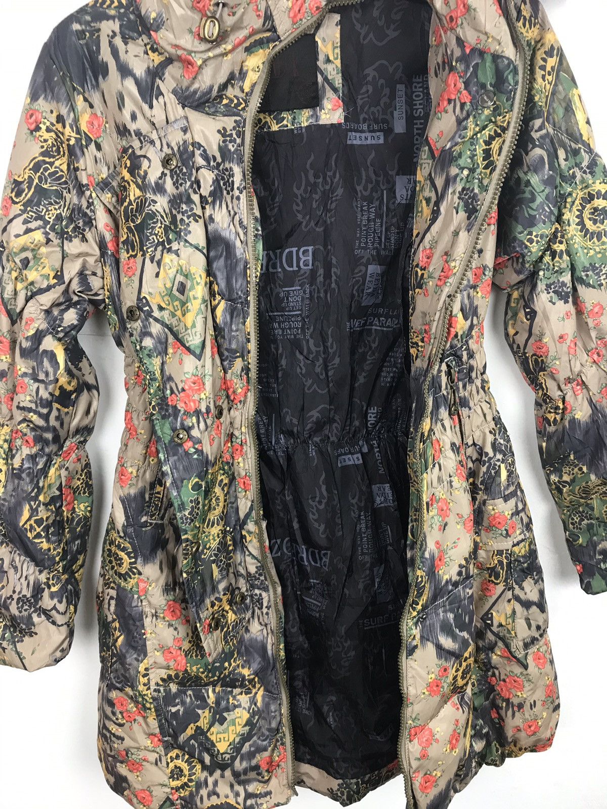 Japanese Brand Colorful Art Soak Raincoats Hoodie Cute Parka Luxury Style Size XS / US 0-2 / IT 36-38 - 3 Thumbnail
