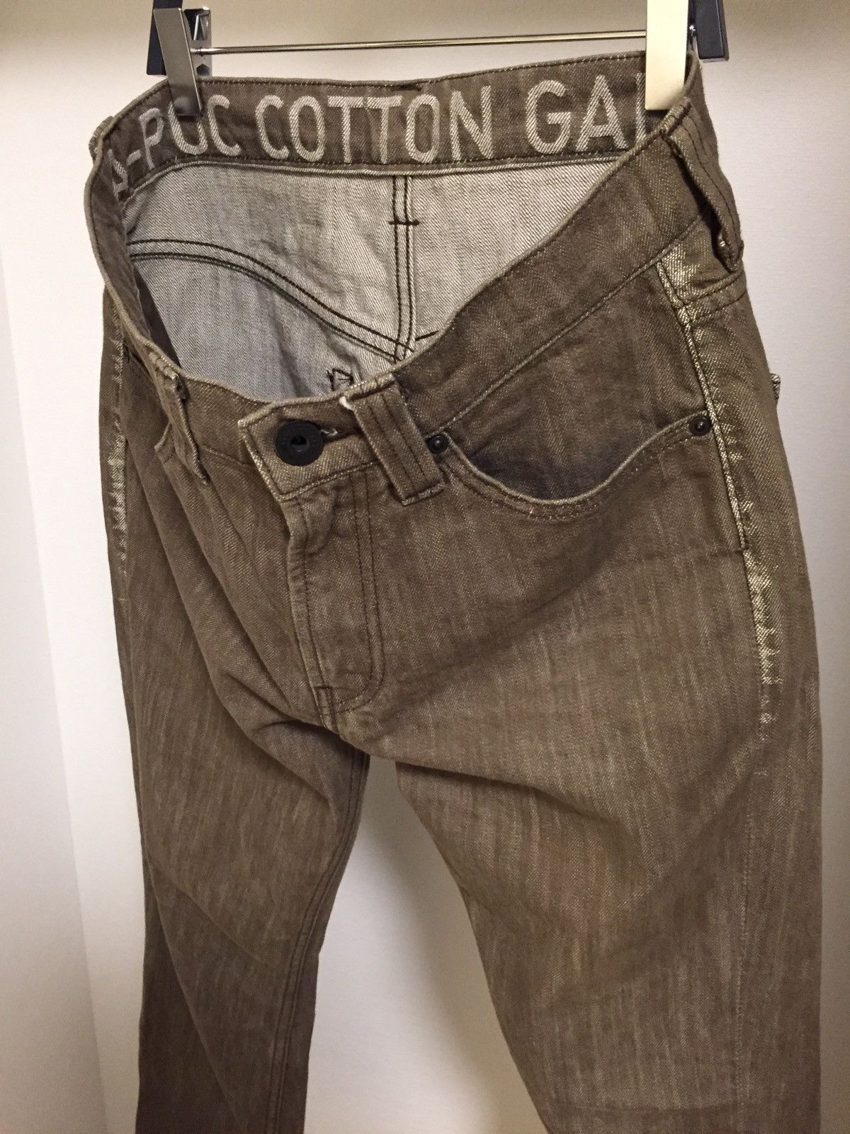 Issey Miyake GRAILED🔥ISSEY MIYAKE A-POC COTTON GALAXY DENIM Size US 30 / EU 46 - 4 Thumbnail