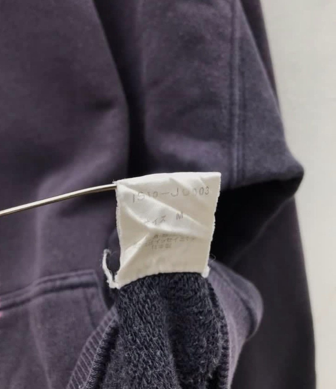 Issey Miyake 🔥VTG I.S CARE LABEL INSTRUCTIONS ZIPPER HOODIE Size US M / EU 48-50 / 2 - 8 Thumbnail