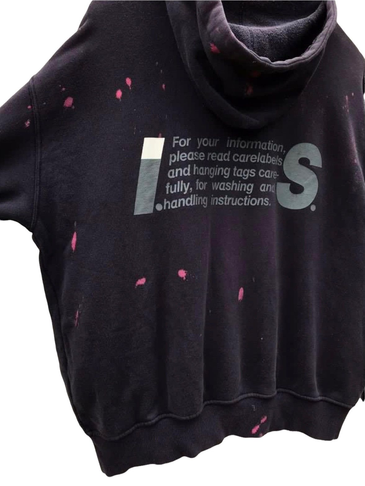 Issey Miyake 🔥VTG I.S CARE LABEL INSTRUCTIONS ZIPPER HOODIE Size US M / EU 48-50 / 2 - 2 Thumbnail
