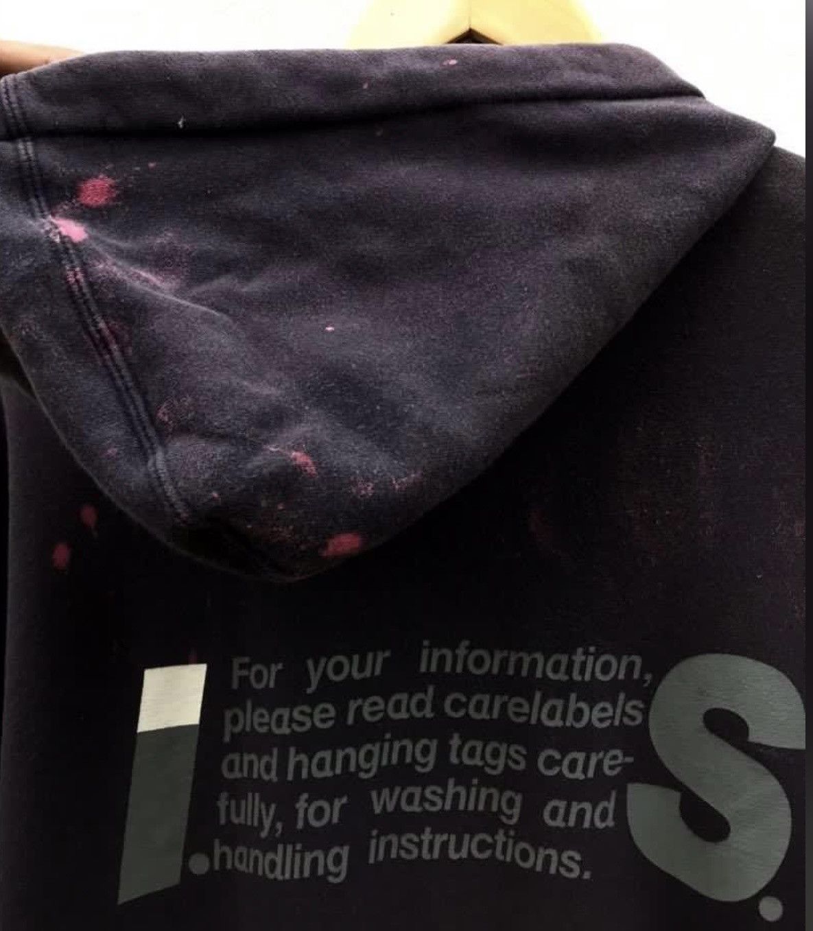Issey Miyake 🔥VTG I.S CARE LABEL INSTRUCTIONS ZIPPER HOODIE Size US M / EU 48-50 / 2 - 10 Thumbnail