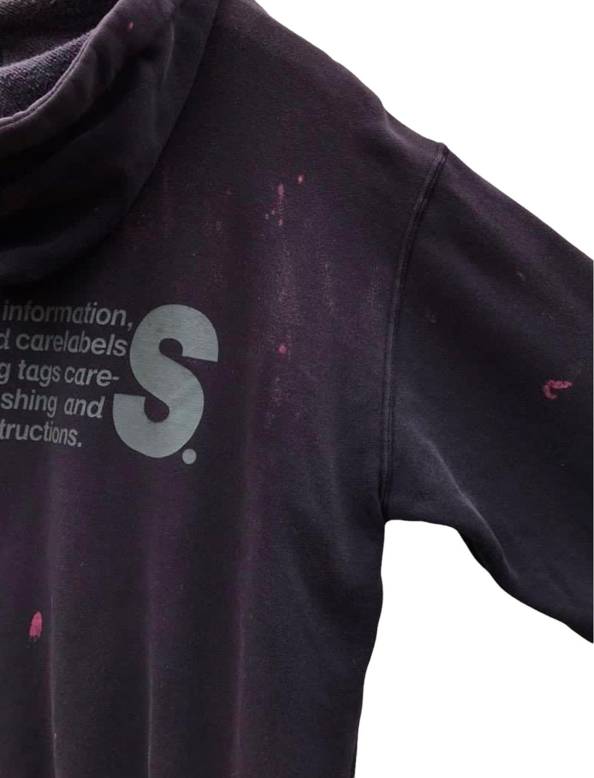 Issey Miyake 🔥VTG I.S CARE LABEL INSTRUCTIONS ZIPPER HOODIE Size US M / EU 48-50 / 2 - 3 Thumbnail