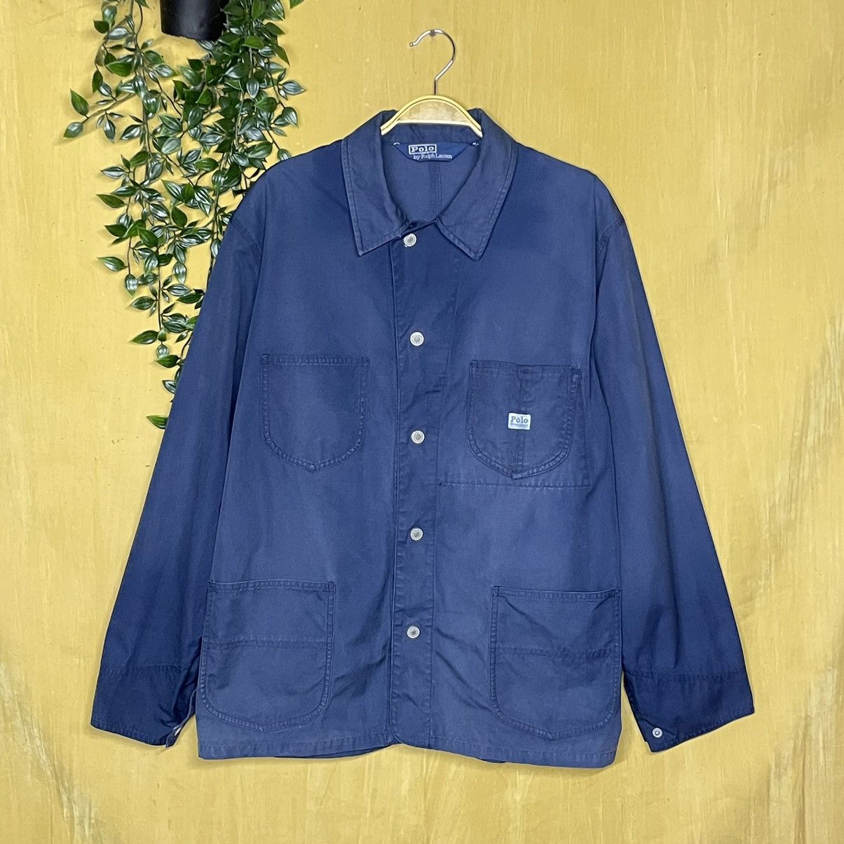 Polo Ralph Lauren A11 Vintage POLO Ralph Lauren Workwear chore light jacket Size US M / EU 48-50 / 2 - 1 Thumbnail
