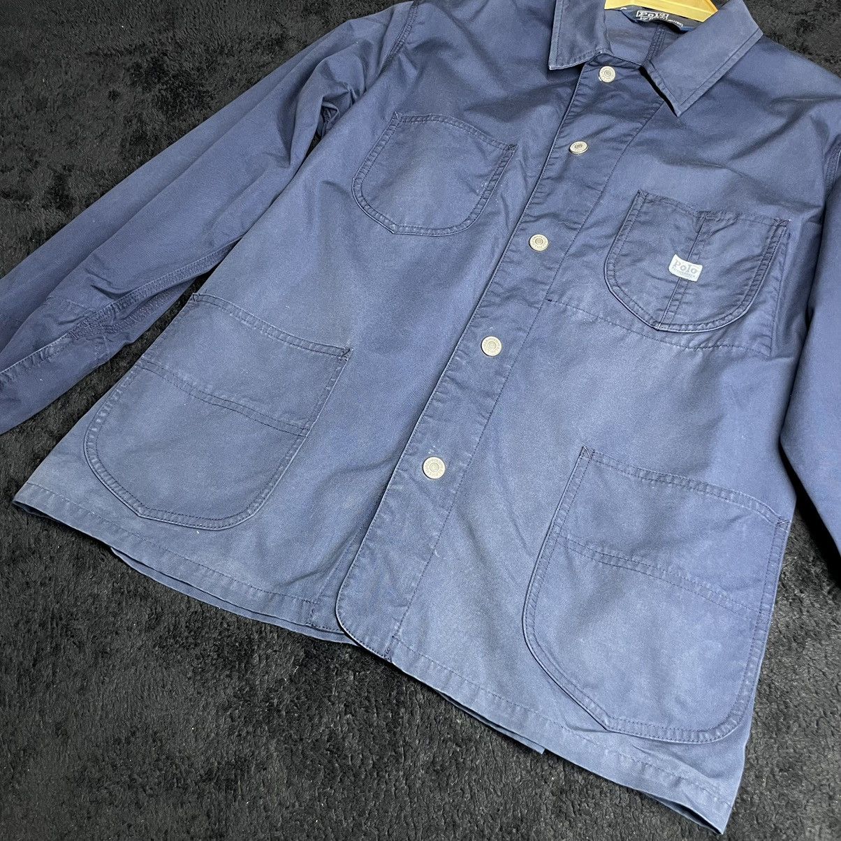 Polo Ralph Lauren A11 Vintage POLO Ralph Lauren Workwear chore light jacket Size US M / EU 48-50 / 2 - 7 Thumbnail