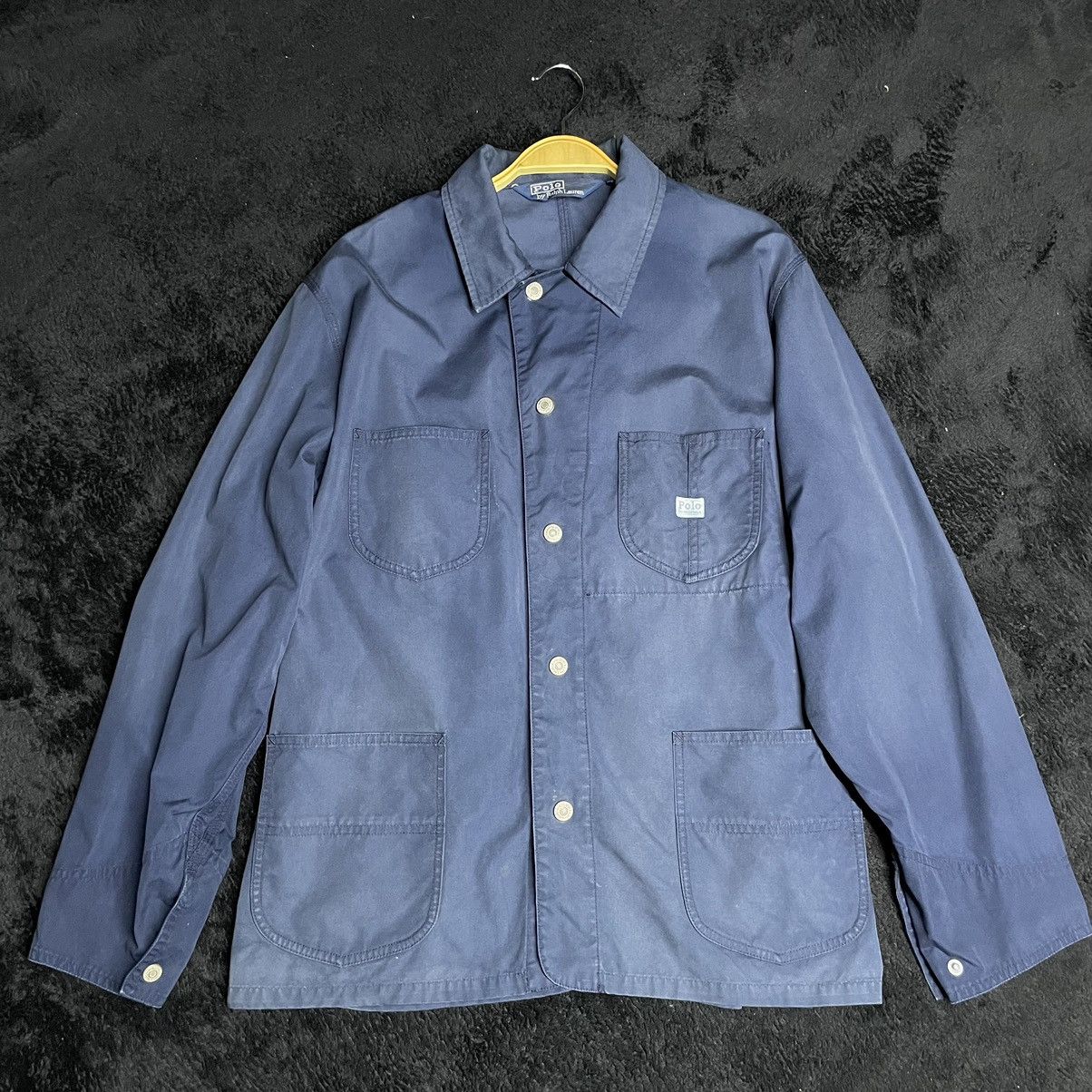 Polo Ralph Lauren A11 Vintage POLO Ralph Lauren Workwear chore light jacket Size US M / EU 48-50 / 2 - 3 Thumbnail