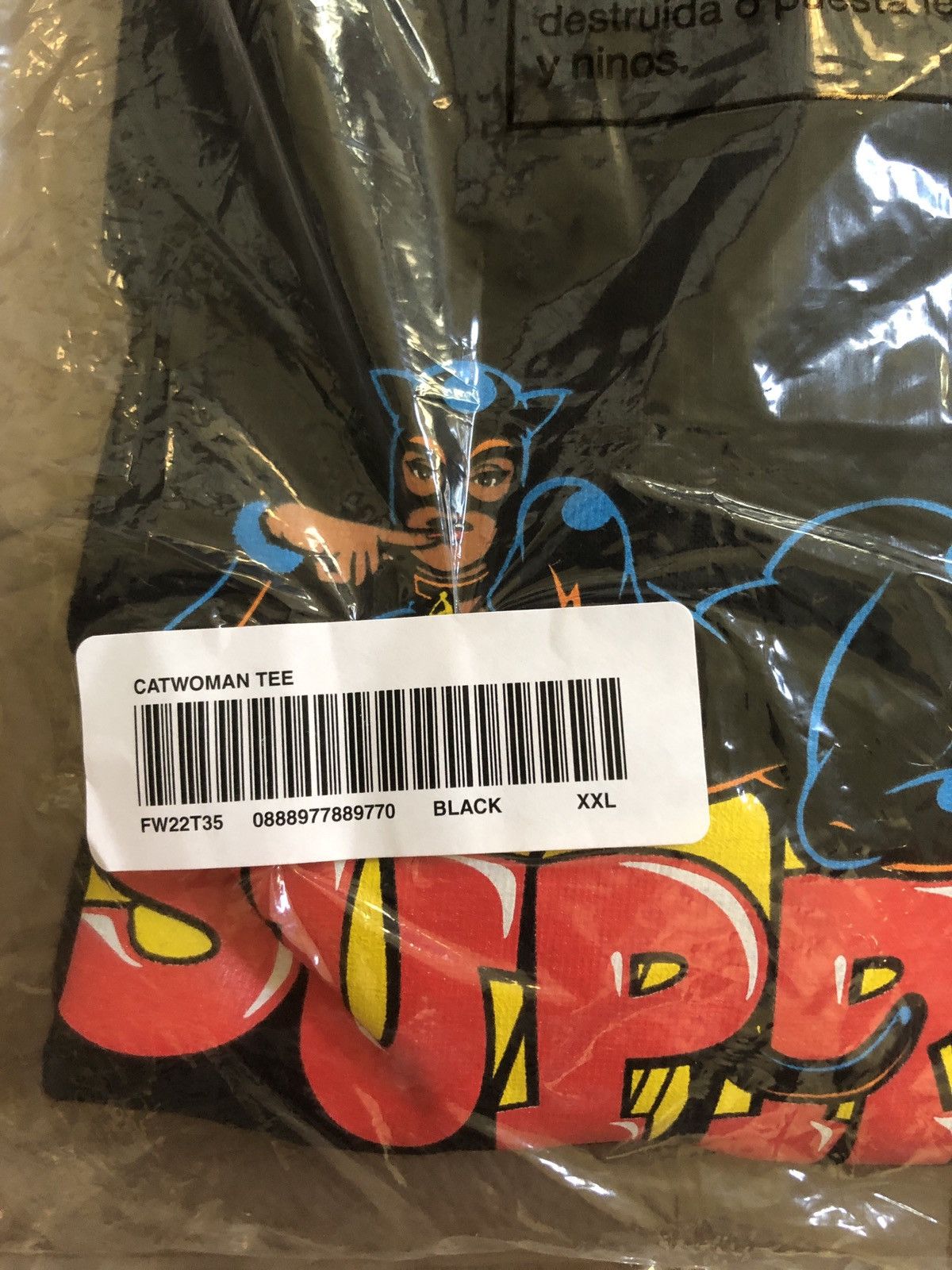 Supreme Supreme Catwoman T Shirt - IN HAND - Size XXL Black Size US XXL / EU 58 / 5 - 3 Thumbnail