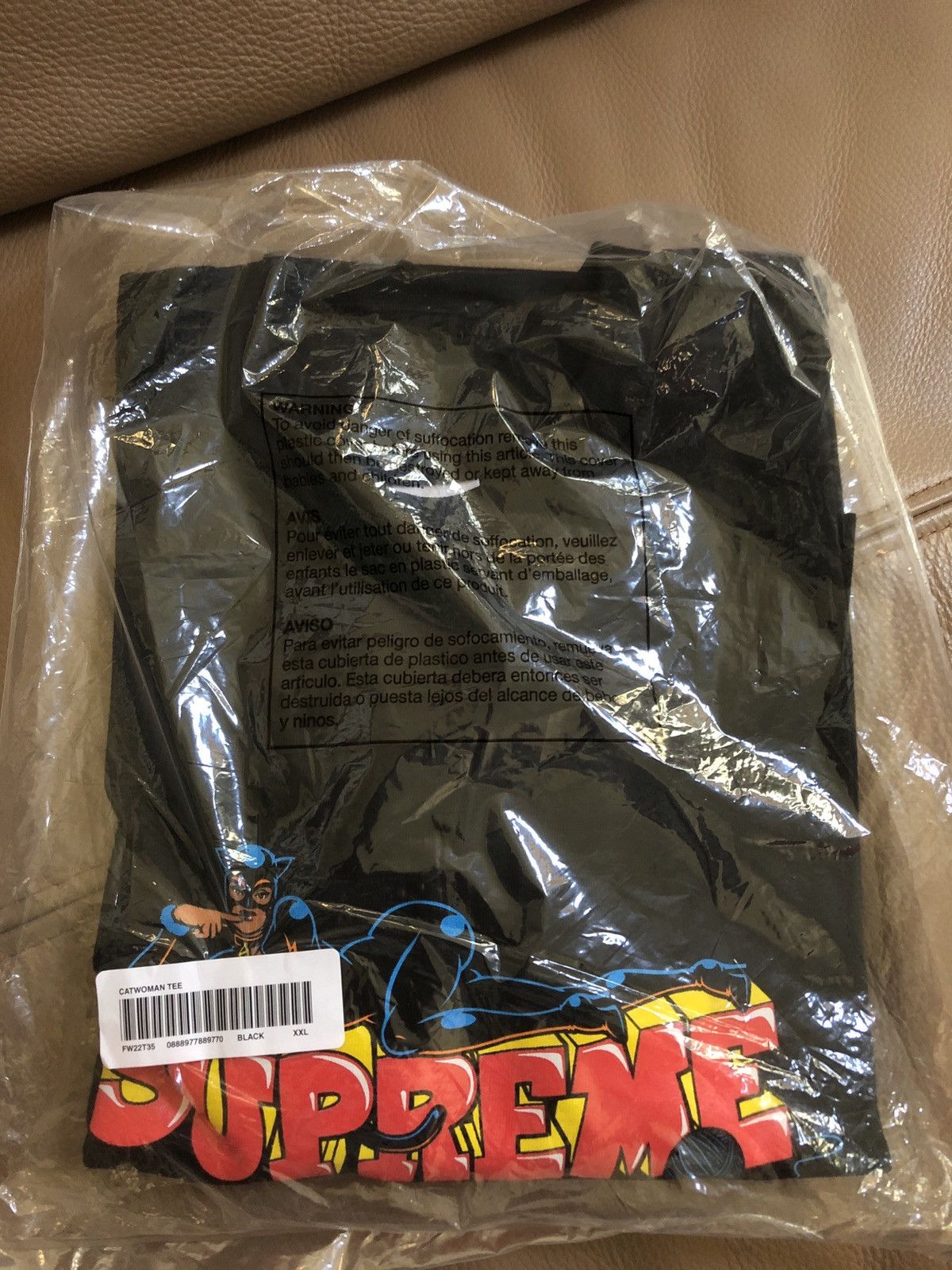 Supreme Supreme Catwoman T Shirt - IN HAND - Size XXL Black Size US XXL / EU 58 / 5 - 2 Thumbnail