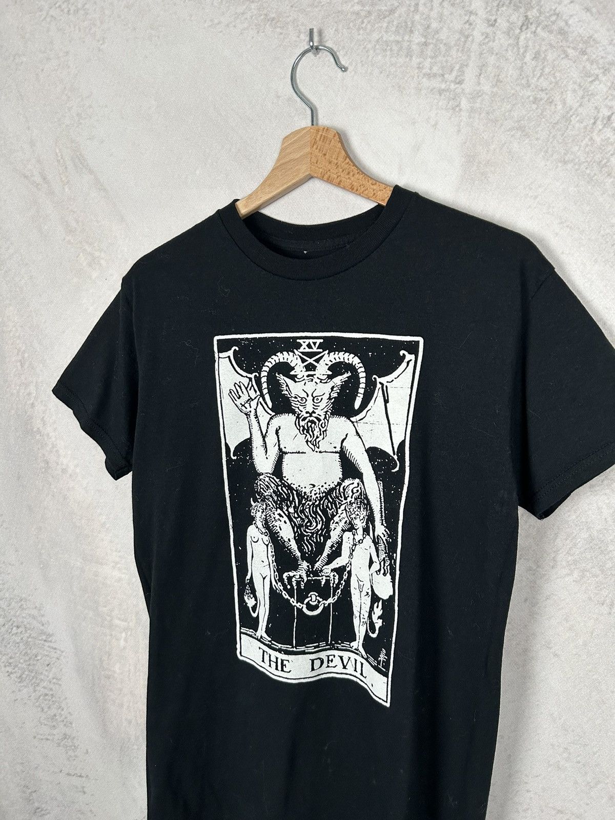 Band Tees Vintage Devil Graphic Tee Print Hype Punk Rock Metal 90s Size US S / EU 44-46 / 1 - 2 Thumbnail
