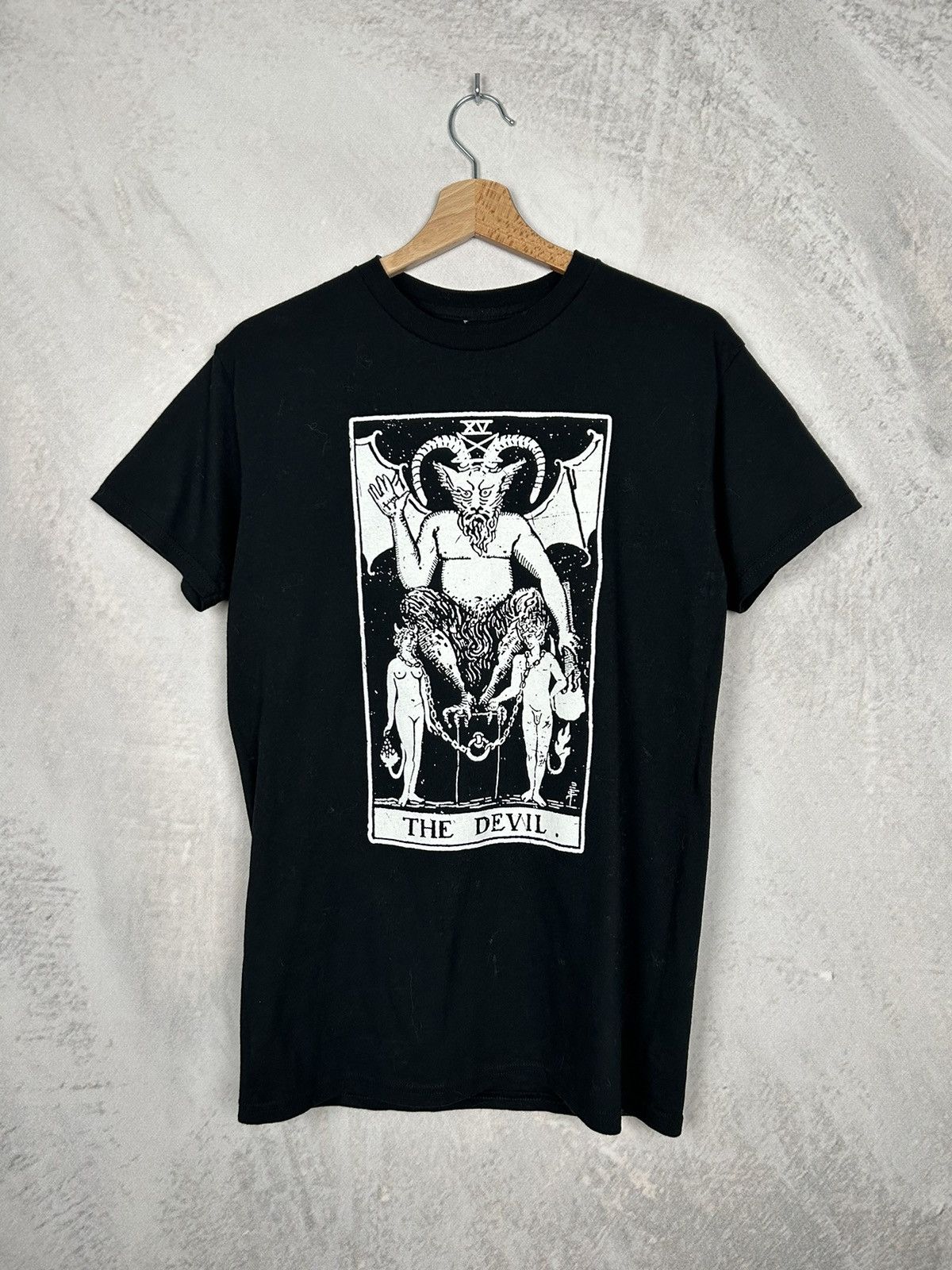 Band Tees Vintage Devil Graphic Tee Print Hype Punk Rock Metal 90s Size US S / EU 44-46 / 1 - 1 Thumbnail