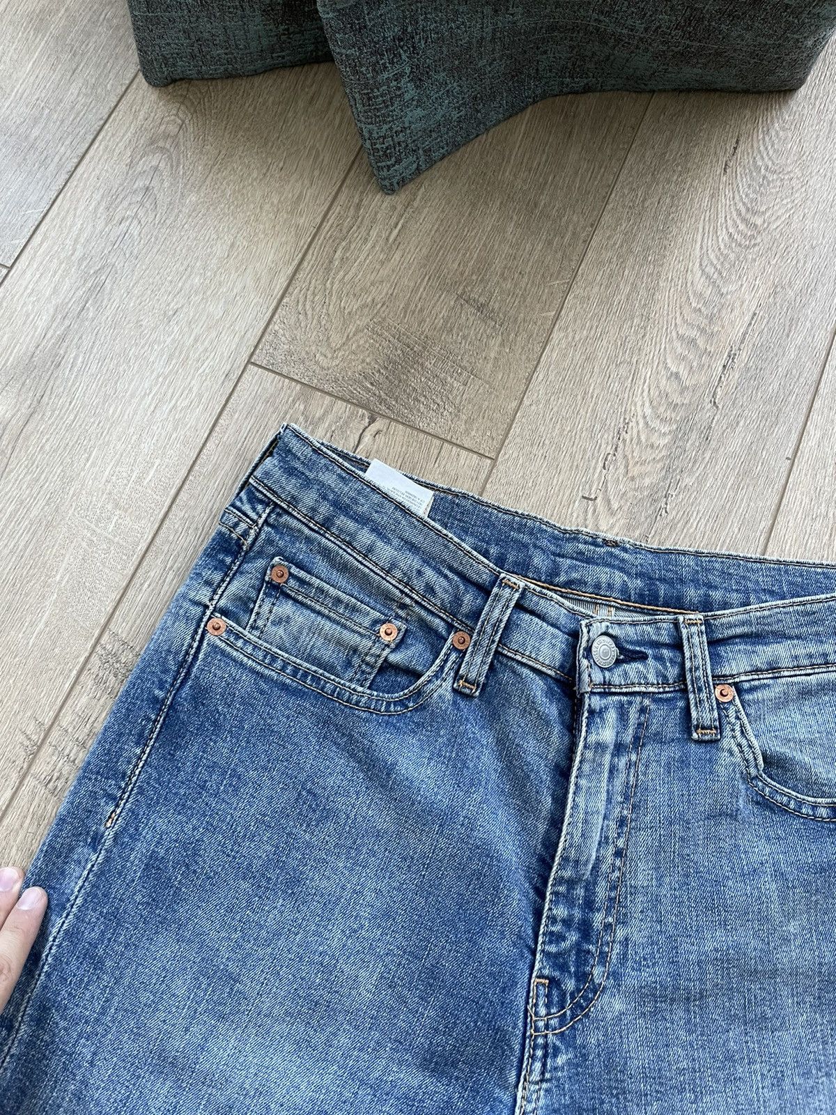 Levi's × Vintage Vintage Levi’s 514 Blue Stonewashed Denim Jeans Size 32 Size US 32 / EU 48 - 8 Thumbnail