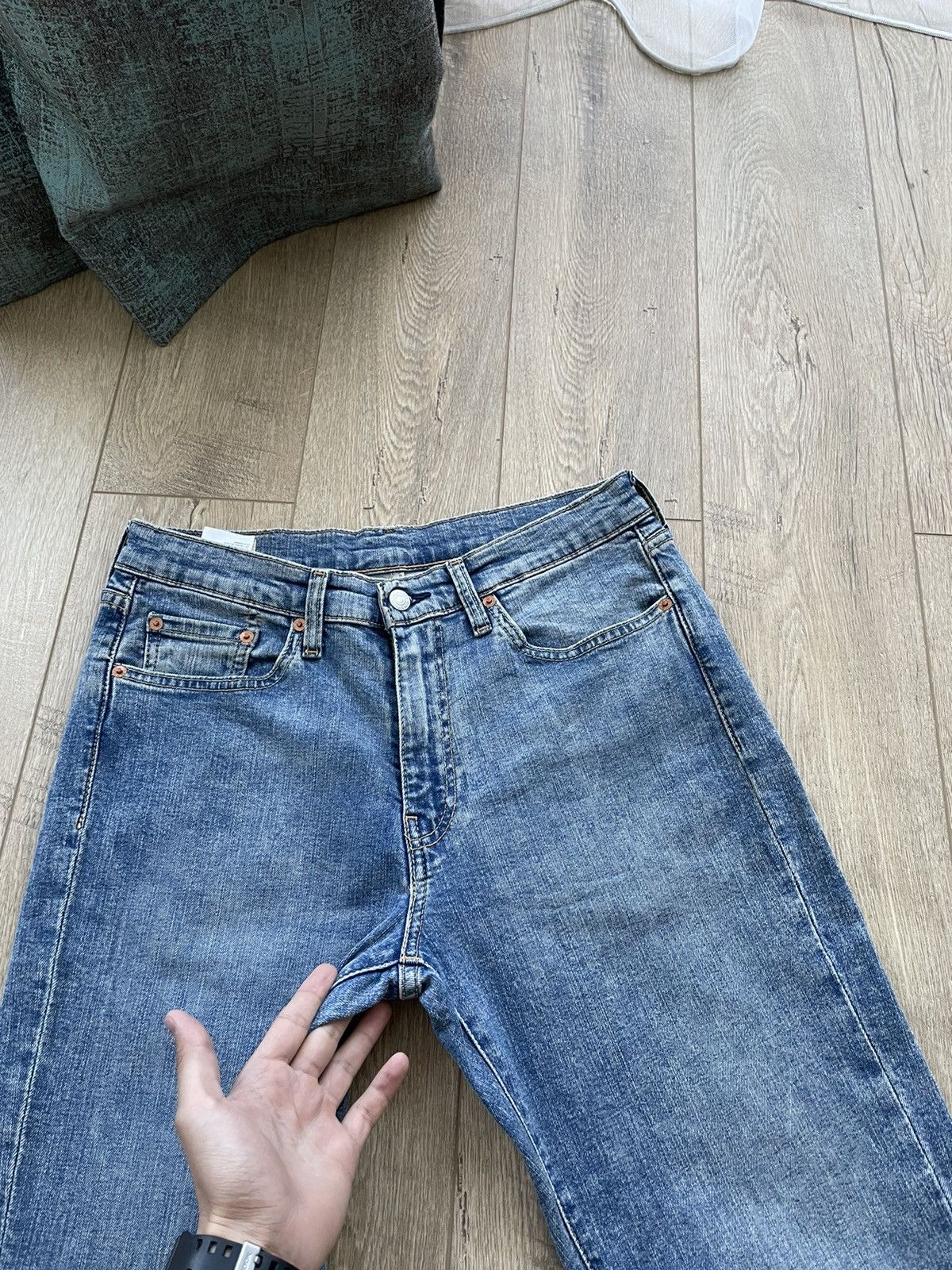 Levi's × Vintage Vintage Levi’s 514 Blue Stonewashed Denim Jeans Size 32 Size US 32 / EU 48 - 7 Thumbnail