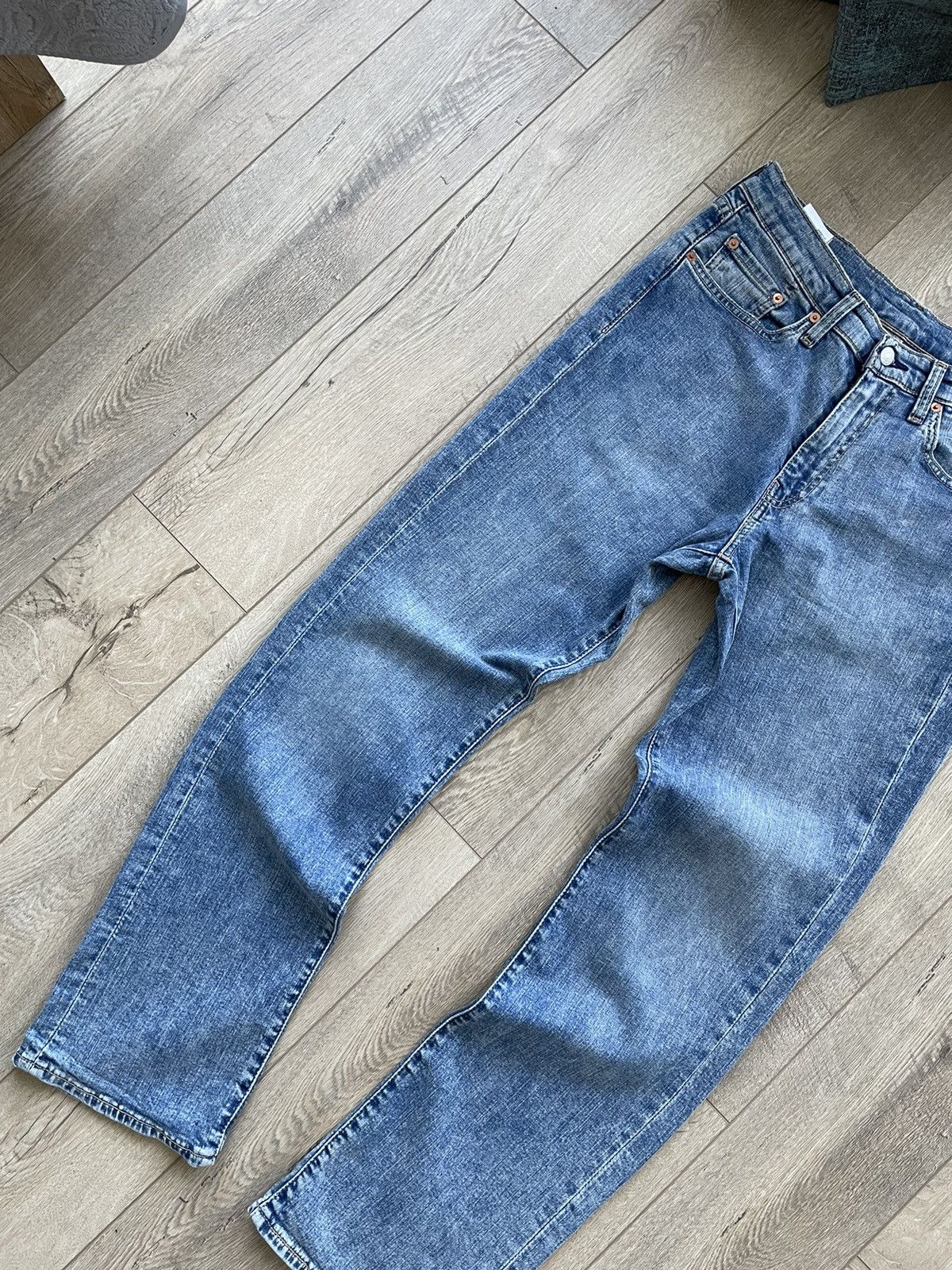 Levi's × Vintage Vintage Levi’s 514 Blue Stonewashed Denim Jeans Size 32 Size US 32 / EU 48 - 5 Thumbnail