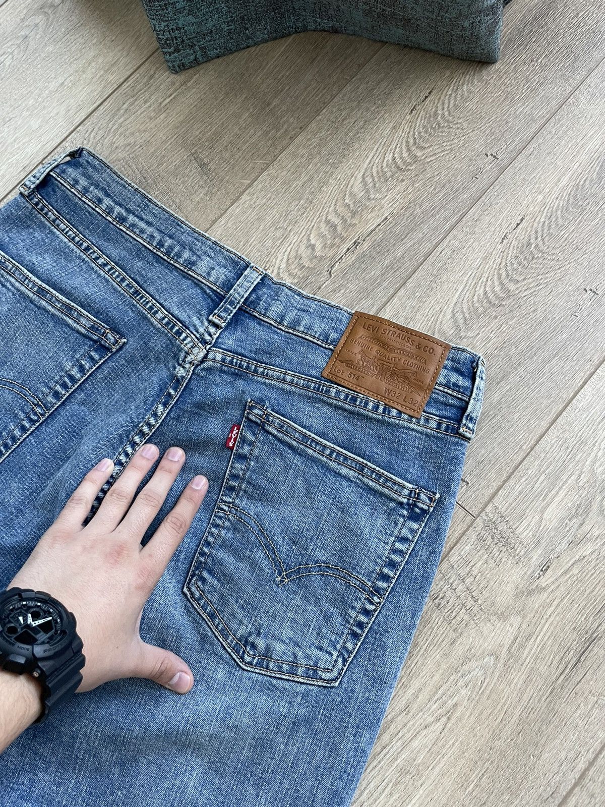 Levi's × Vintage Vintage Levi’s 514 Blue Stonewashed Denim Jeans Size 32 Size US 32 / EU 48 - 14 Thumbnail