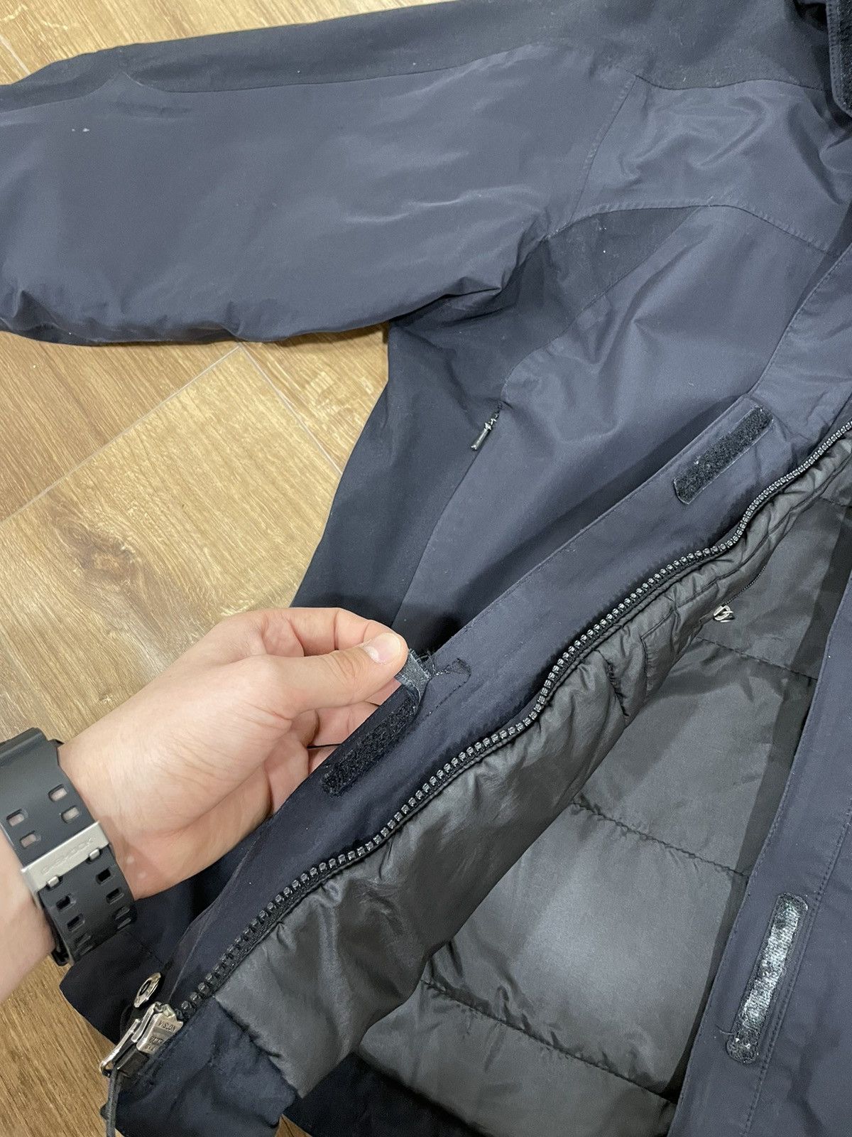 The North Face × Vintage Vintage The North Face Black Primaloft Summit Series Jacket Size M / US 6-8 / IT 42-44 - 11 Thumbnail
