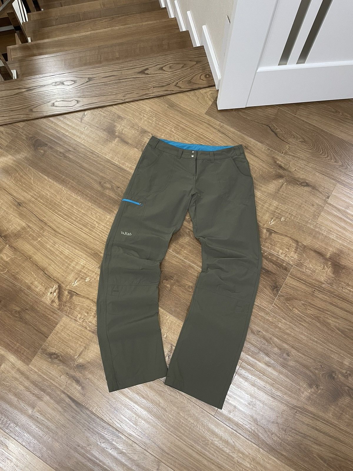 Rab × Vintage Vintage Rab Tracking Outdoor Cargo Pants Joggers Size 28" / US 6 / IT 42 - 1 Thumbnail